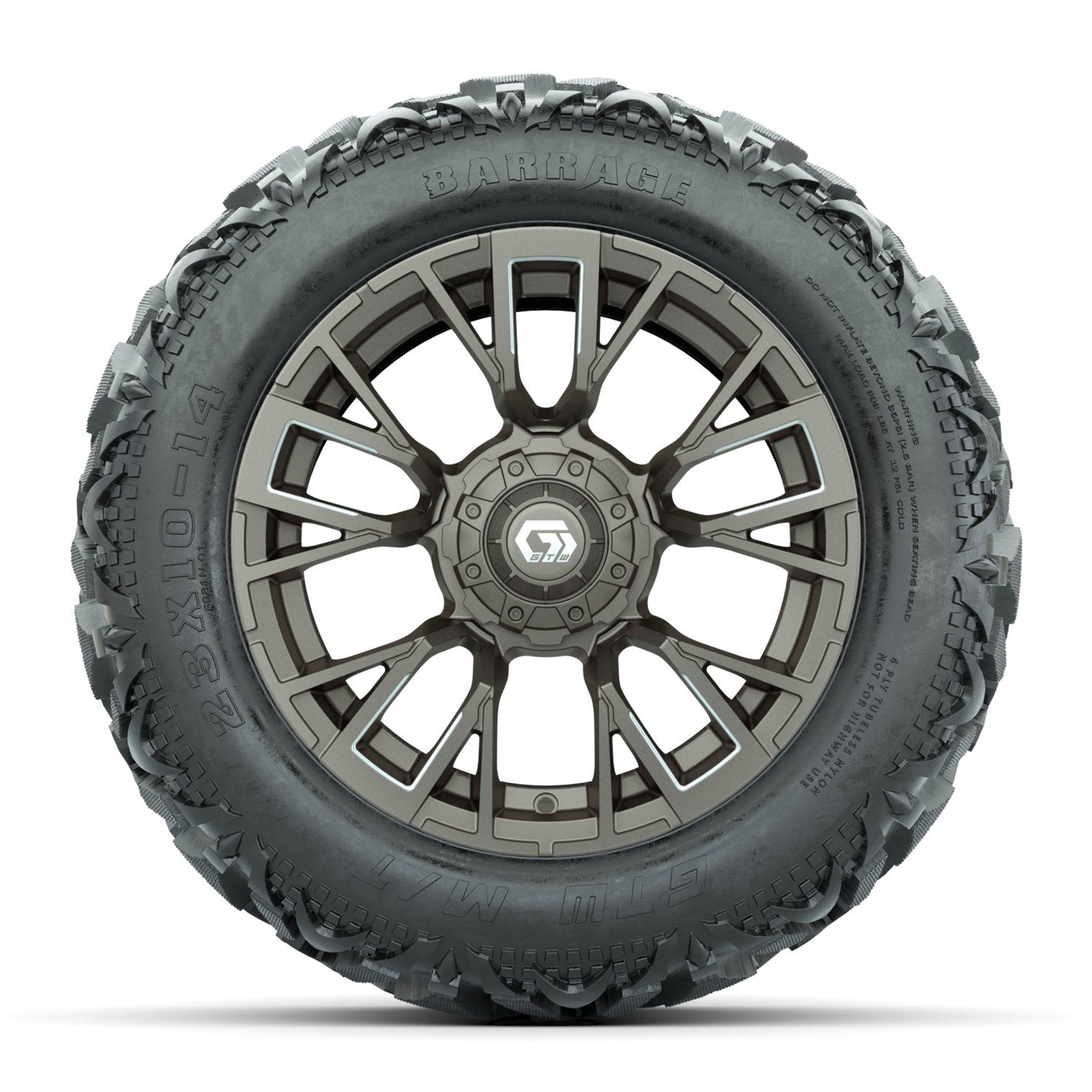 19-423 A19-2601 Vandal / Satin Bronze / Barrage