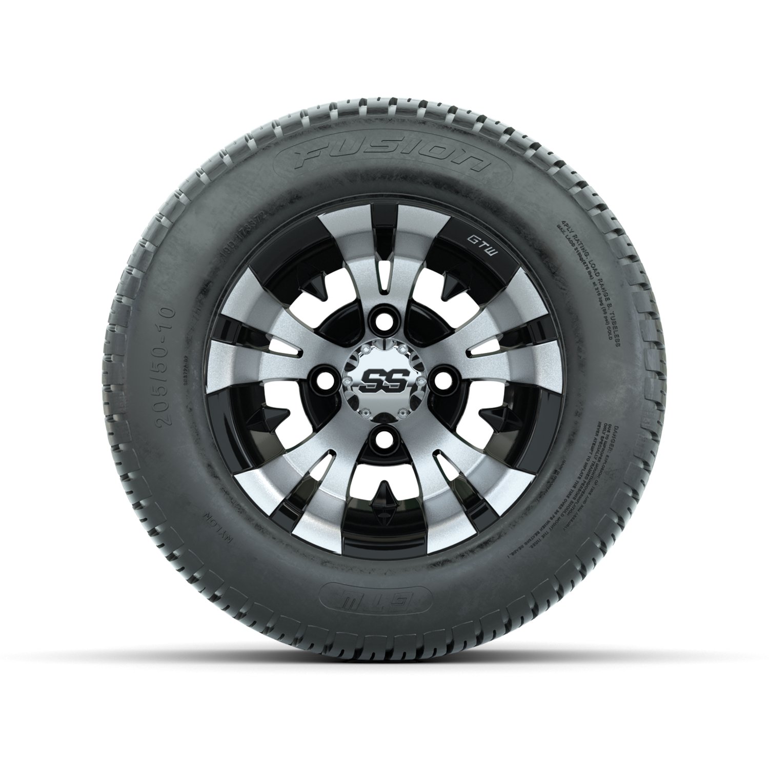 A19-339 Vampire / Machined & Black / Fusion