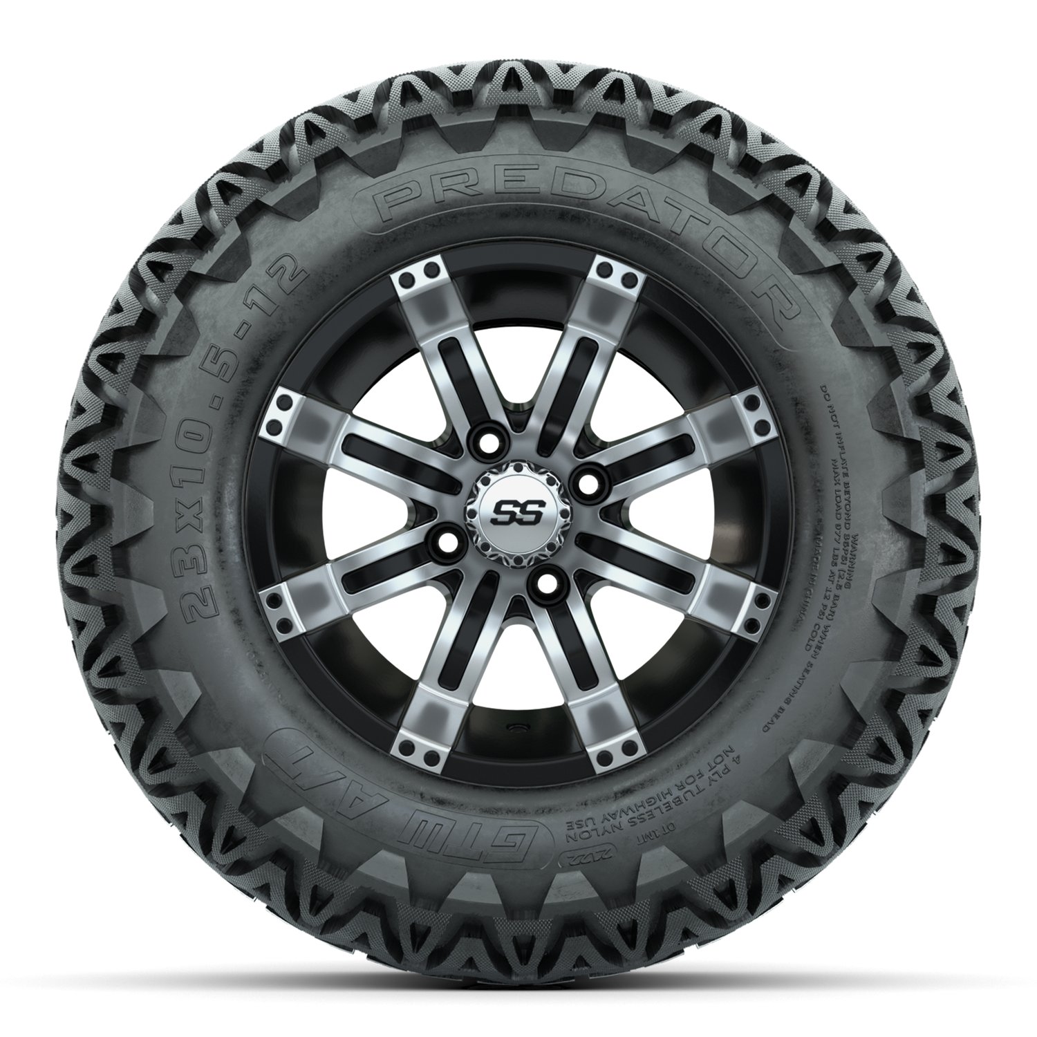 A19-355 Tempest / Machined & Black / Predator