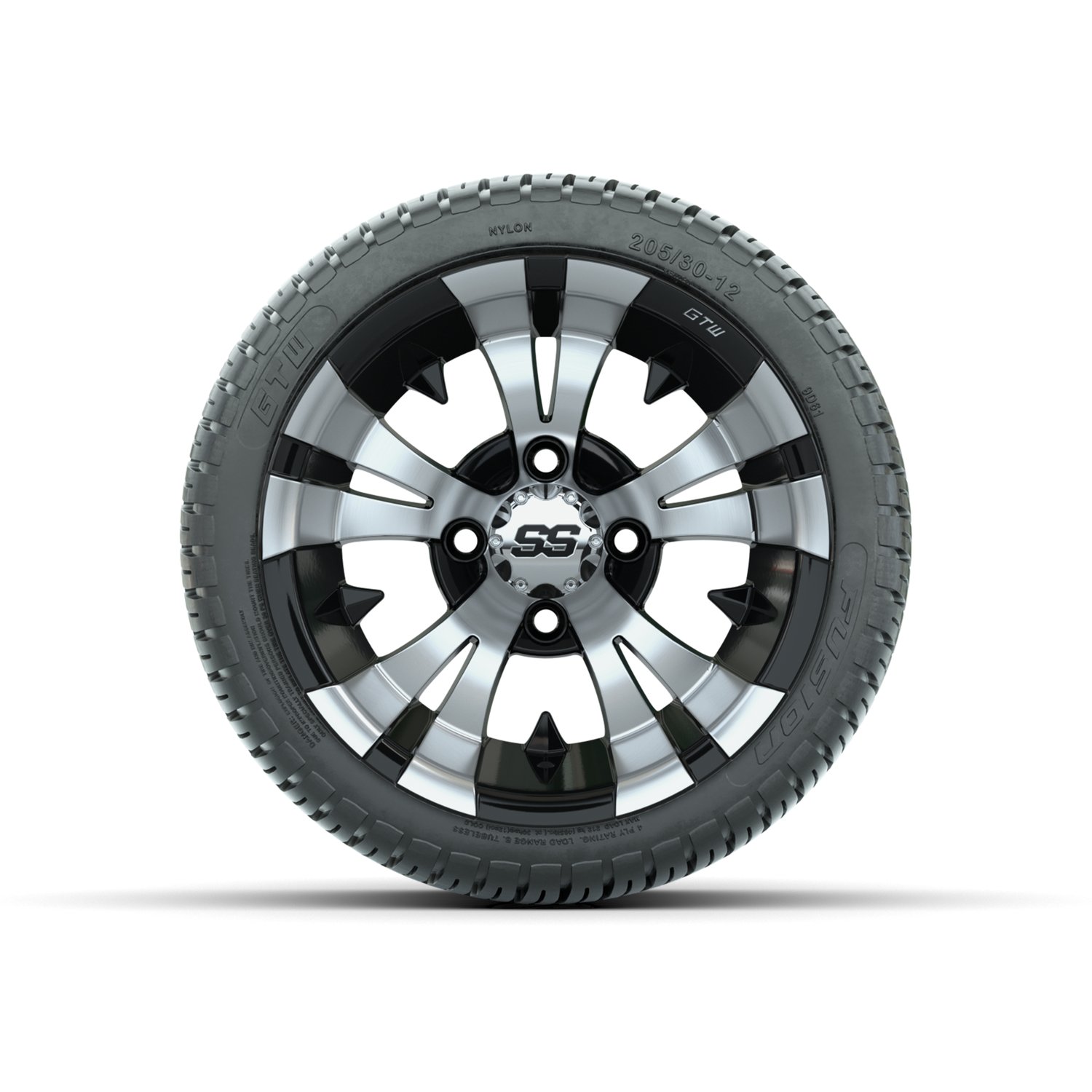 A19-374 Vampire / Machined & Black / Fusion