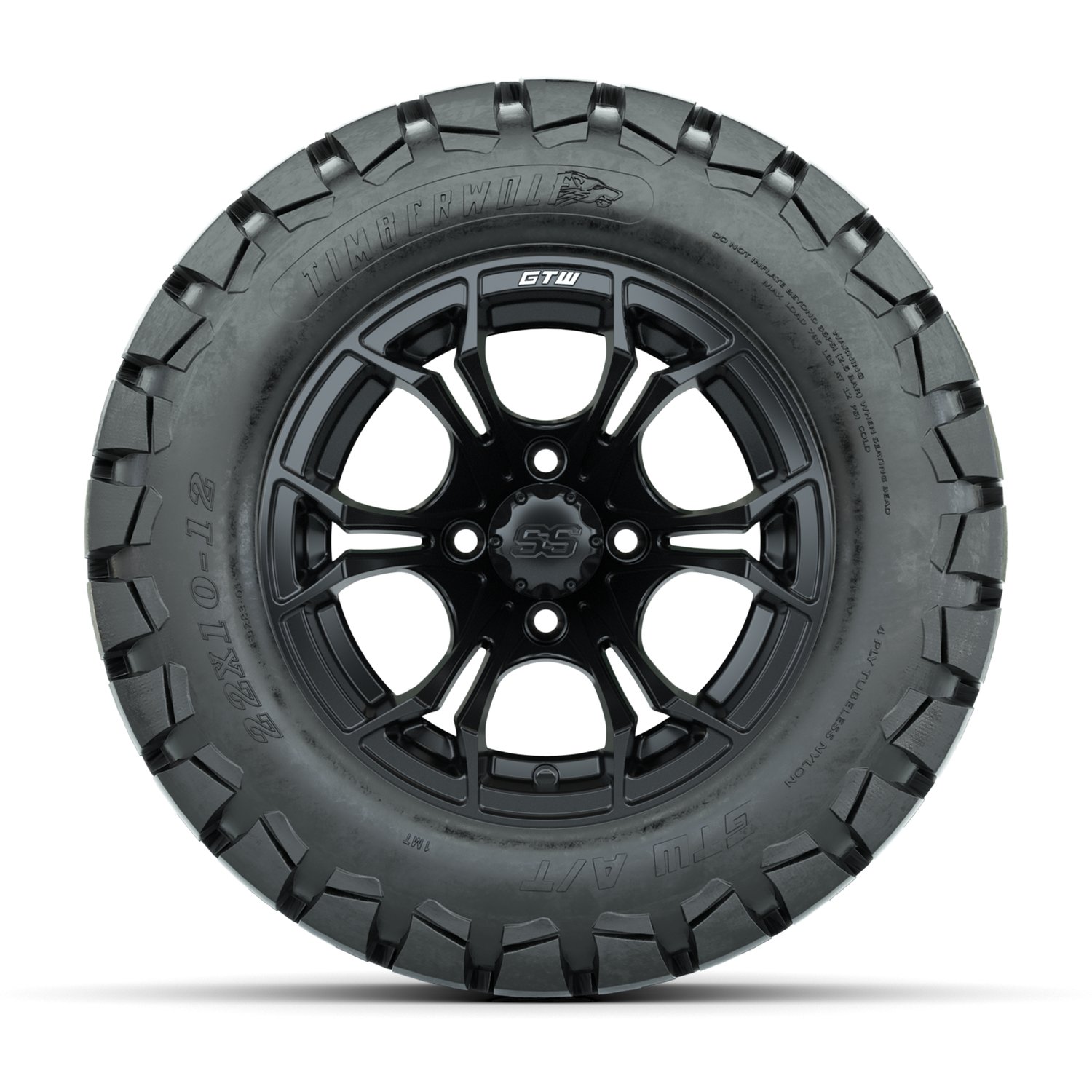 A19-387 Spyder / Matte Black / Timberwolf