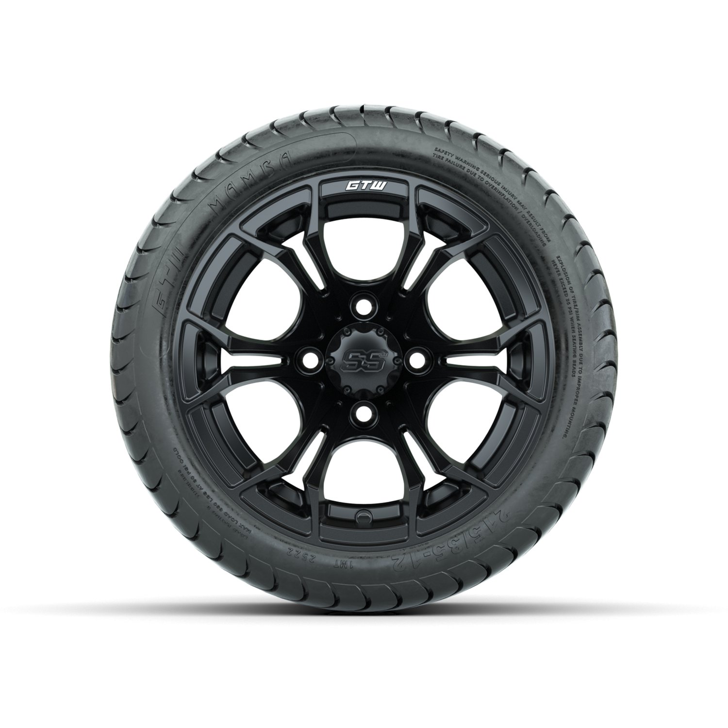A19-389 Spyder / Matte Black / Mamba