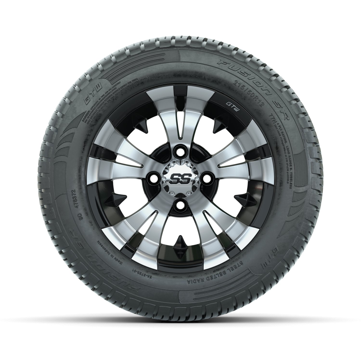 A19-599 Vampire / Machined & Black / Fusion SR
