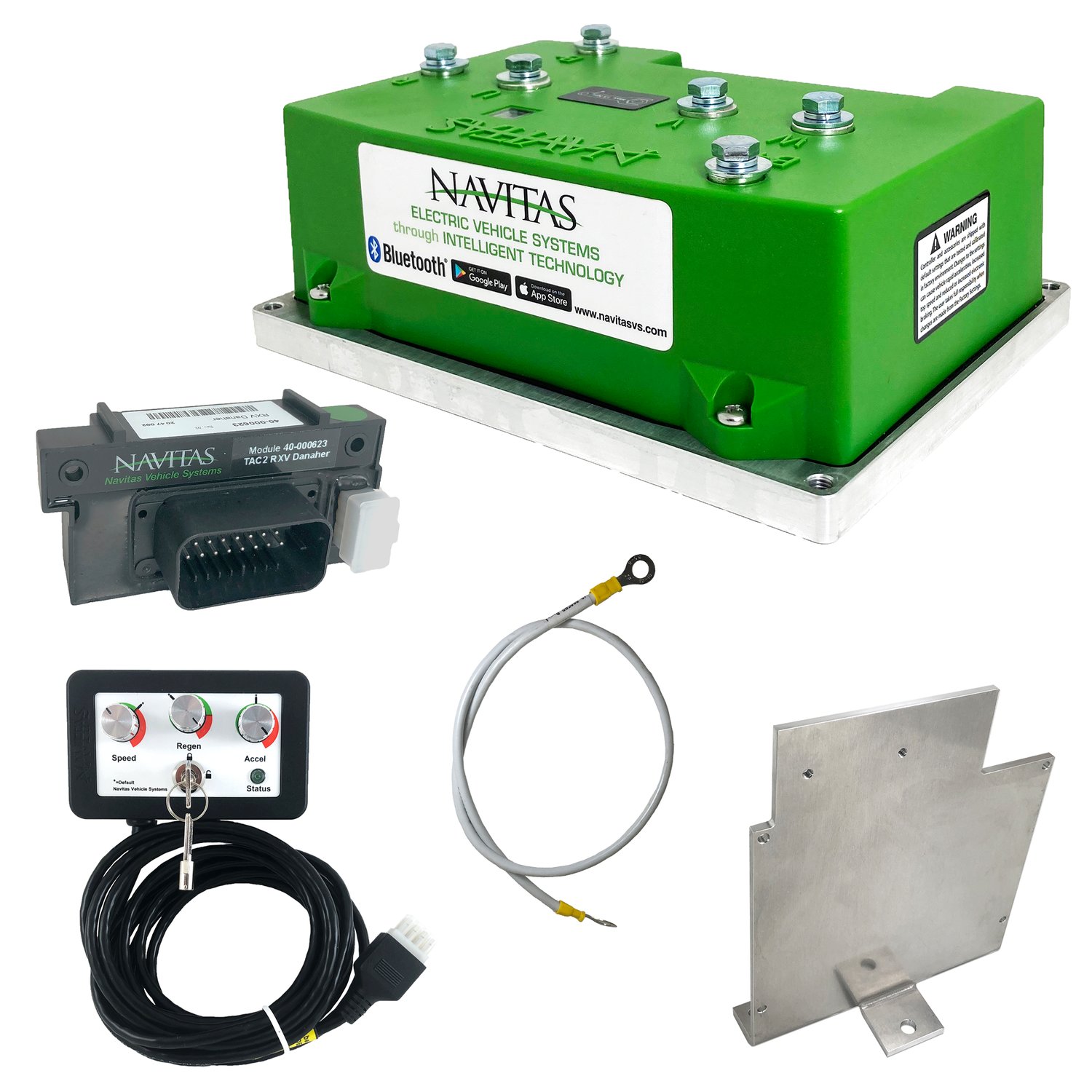 31973 Navitas E-Z-GO RXV 600-Amp 48-Volt AC Upgrade Controller Kit With BlueTooth Item