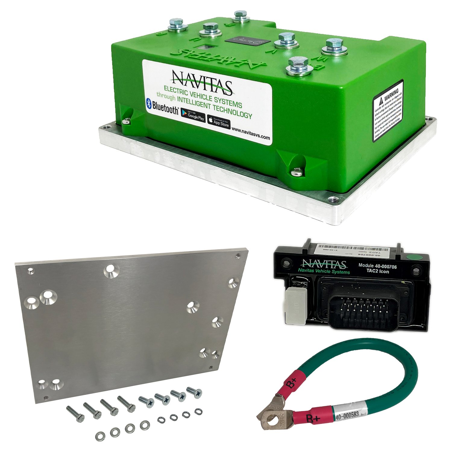 25-121 Navitas ICON - Advanced EV 440-Amp 48-Volt AC Upgrade TAC2 Controller Kit with Bluetooth Item