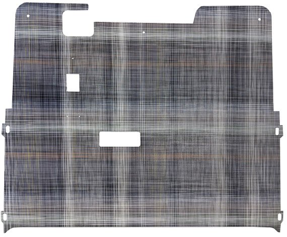 2001 03-151 Chilewich® Premium E-Z-GO TXT Gray Plaid Floor Mat