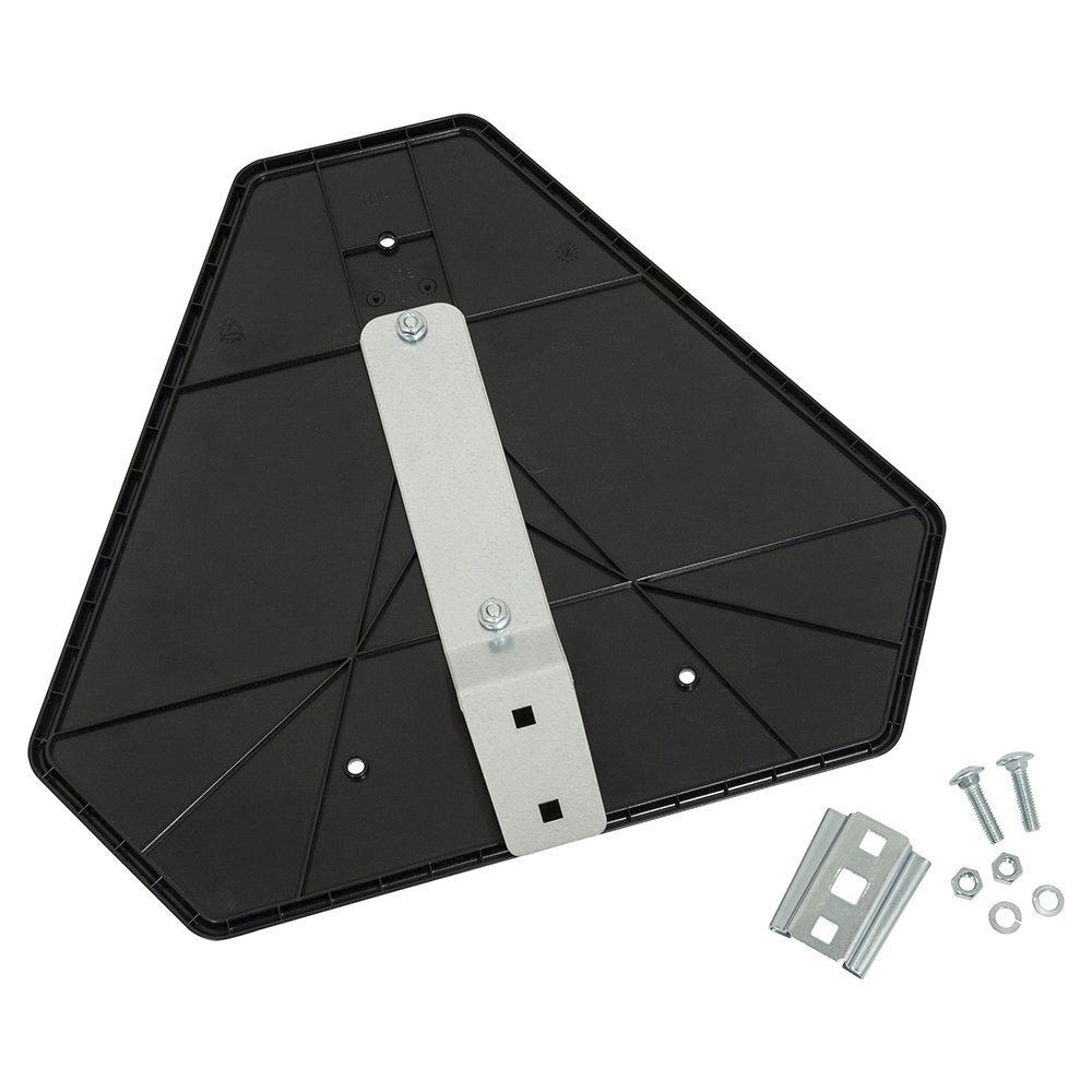 135102 Plastic Slow Moving Vehicle Triangle With Spade Mount Kit - 25 Pack