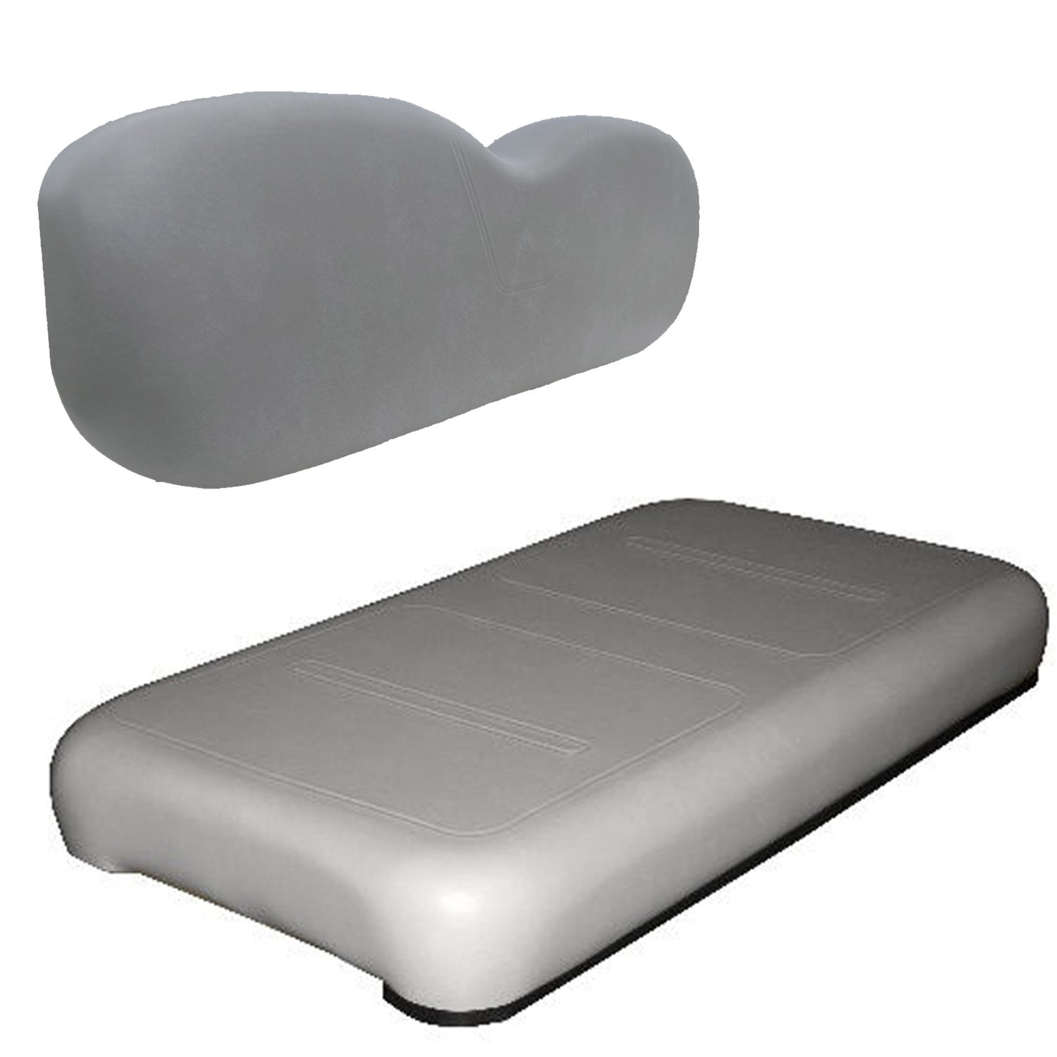 18-218 E-Z-GO TXT/T48, TXT 2+2, L6, S4 Gray Seat Back Cushion Assembly