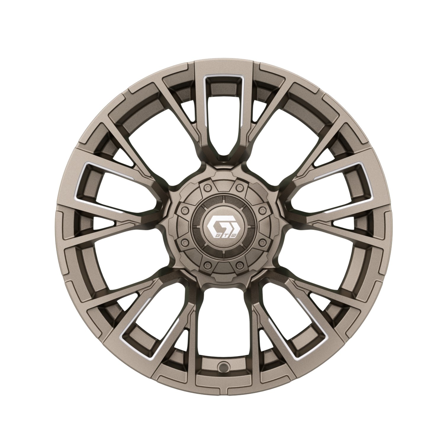 19-423 14" Vandal Bronze & Machined
