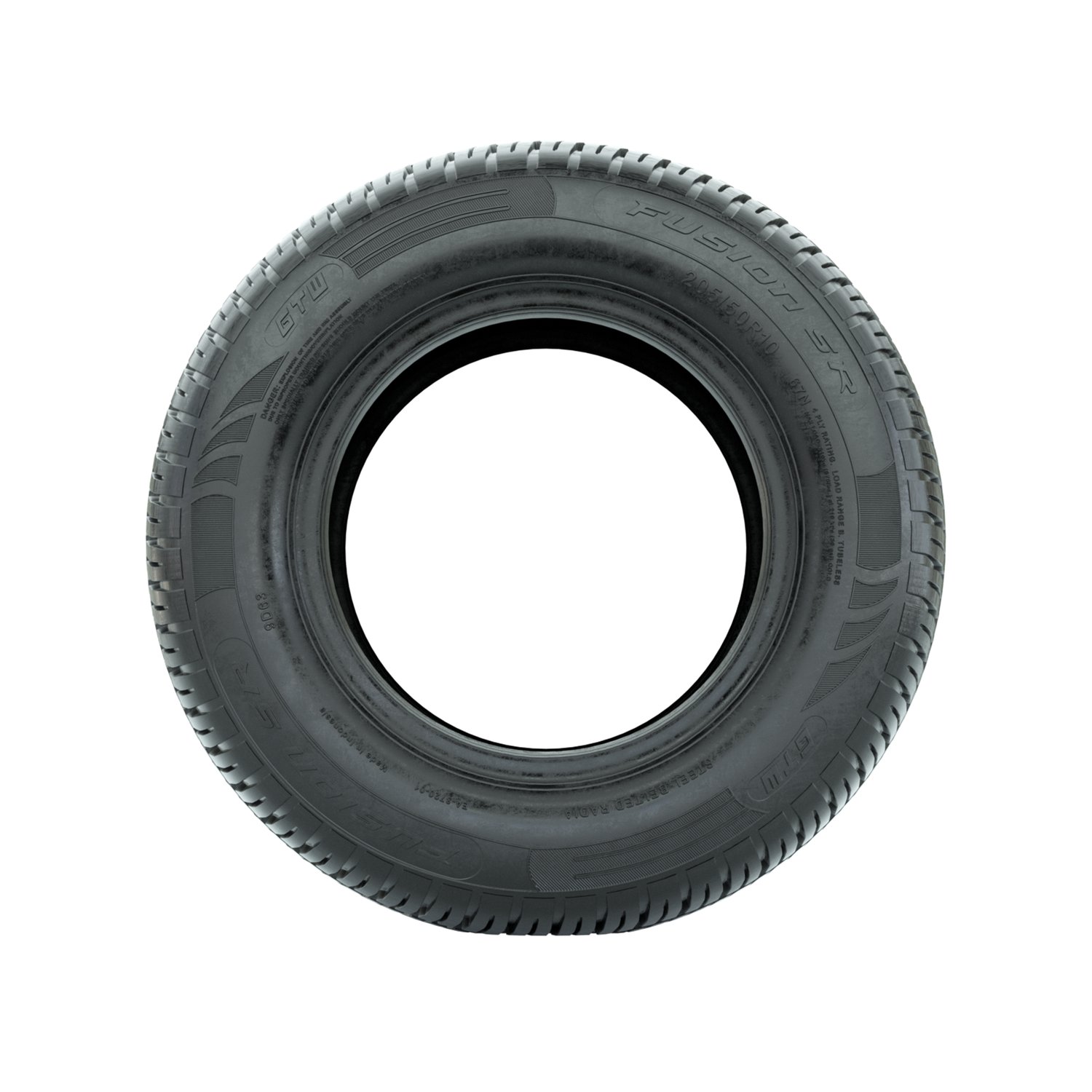 20-055 205/50-R10 FUSION sr STEEL BELT RADIAL DOT profile mounted