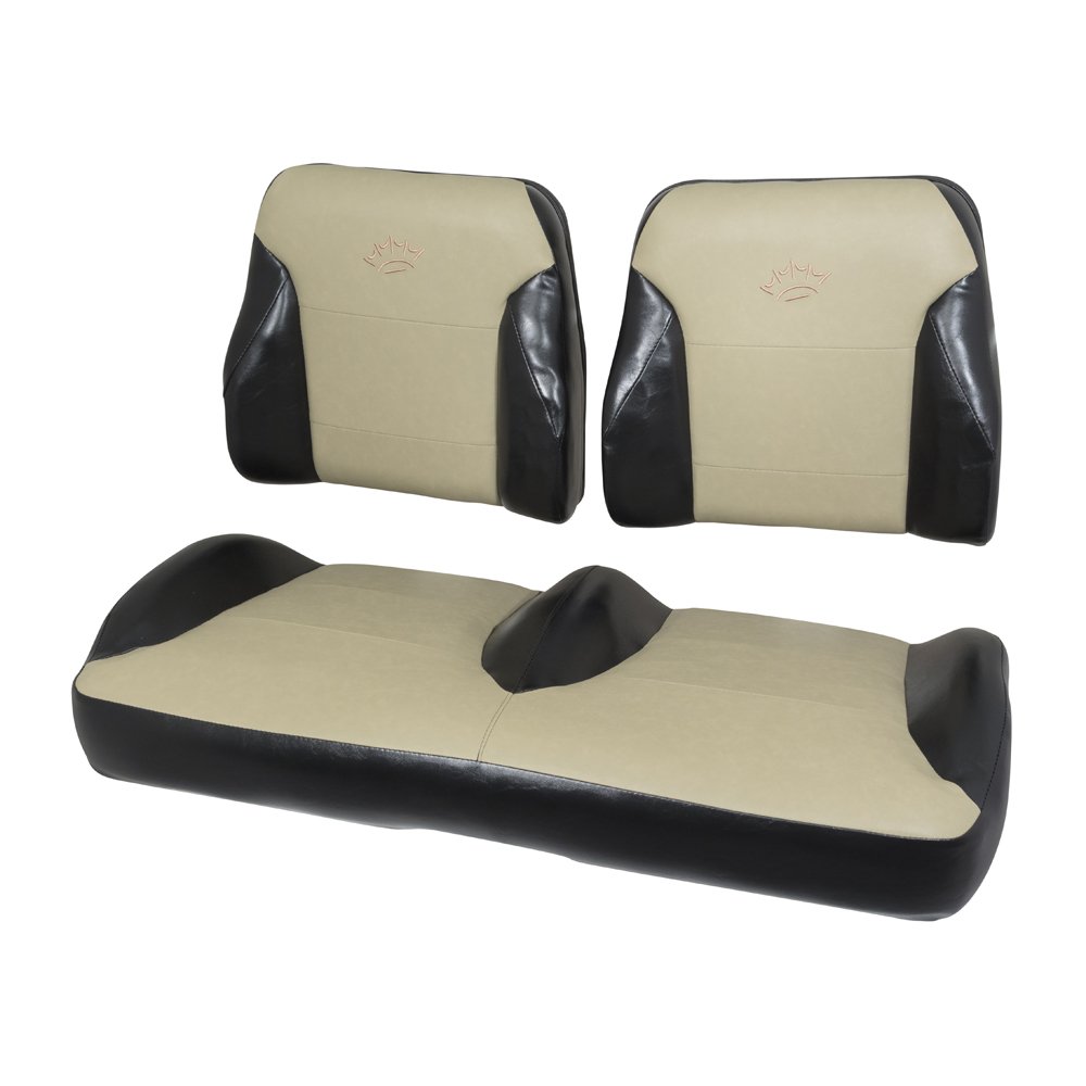 2052 E-Z-GO RXV Black/Tan Suite Seats