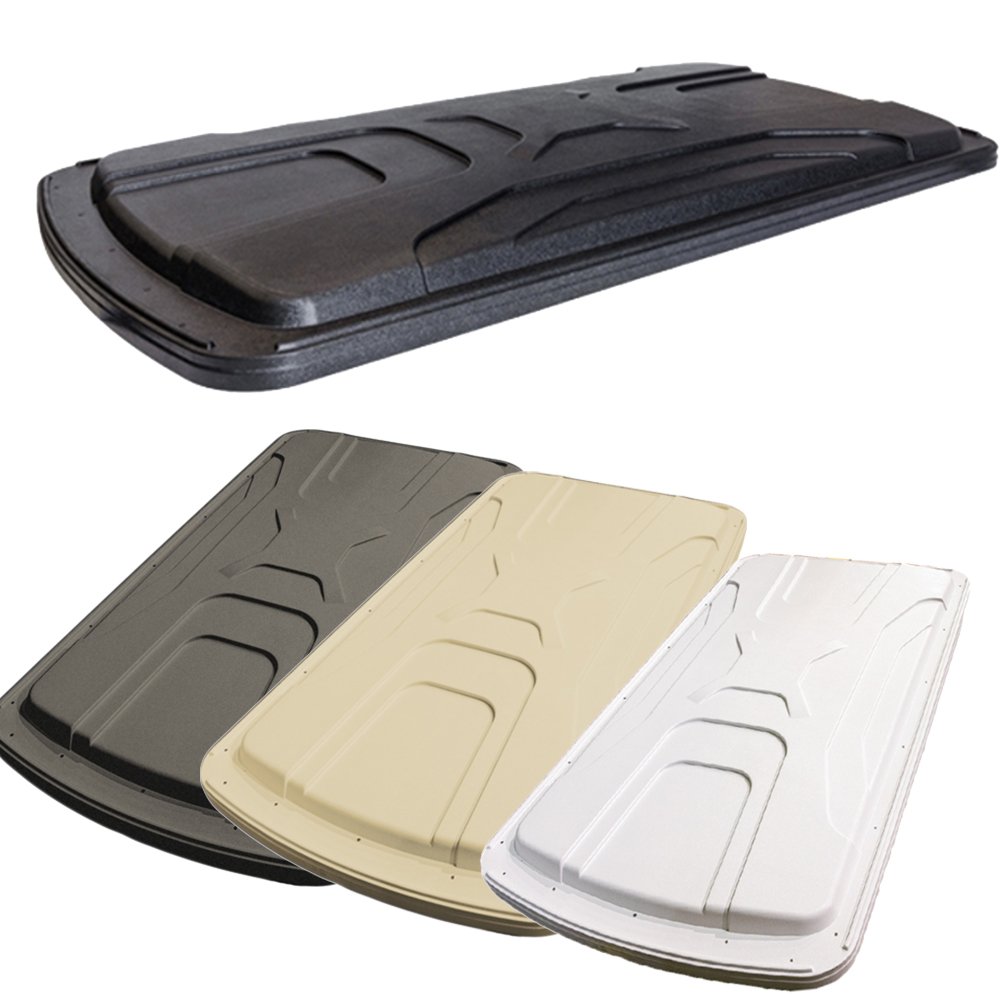 26-152-20 RedDot Versa Triple Track Top - Black - Bulk Pack of 20