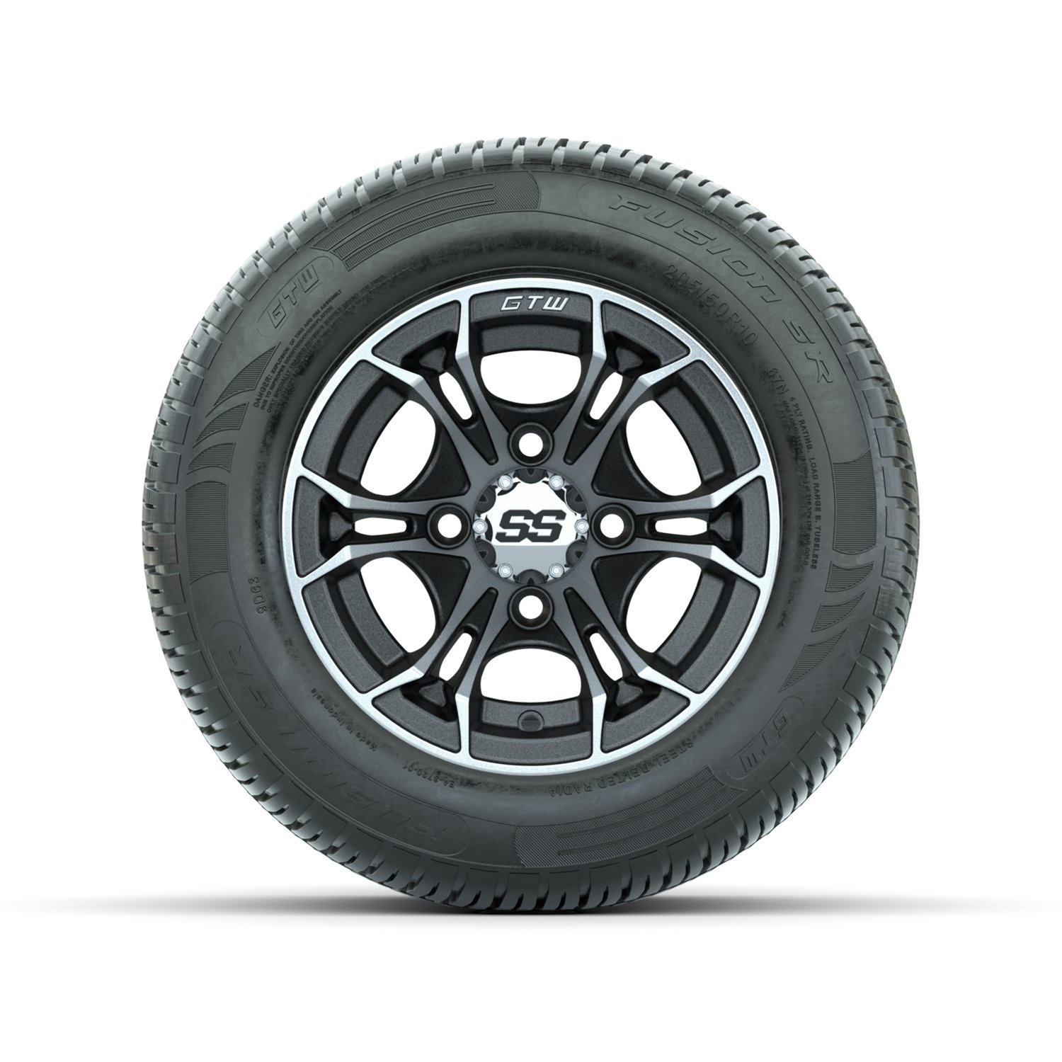 A19-1128 Spyder / Matte Gray & Machined / Fusion SR