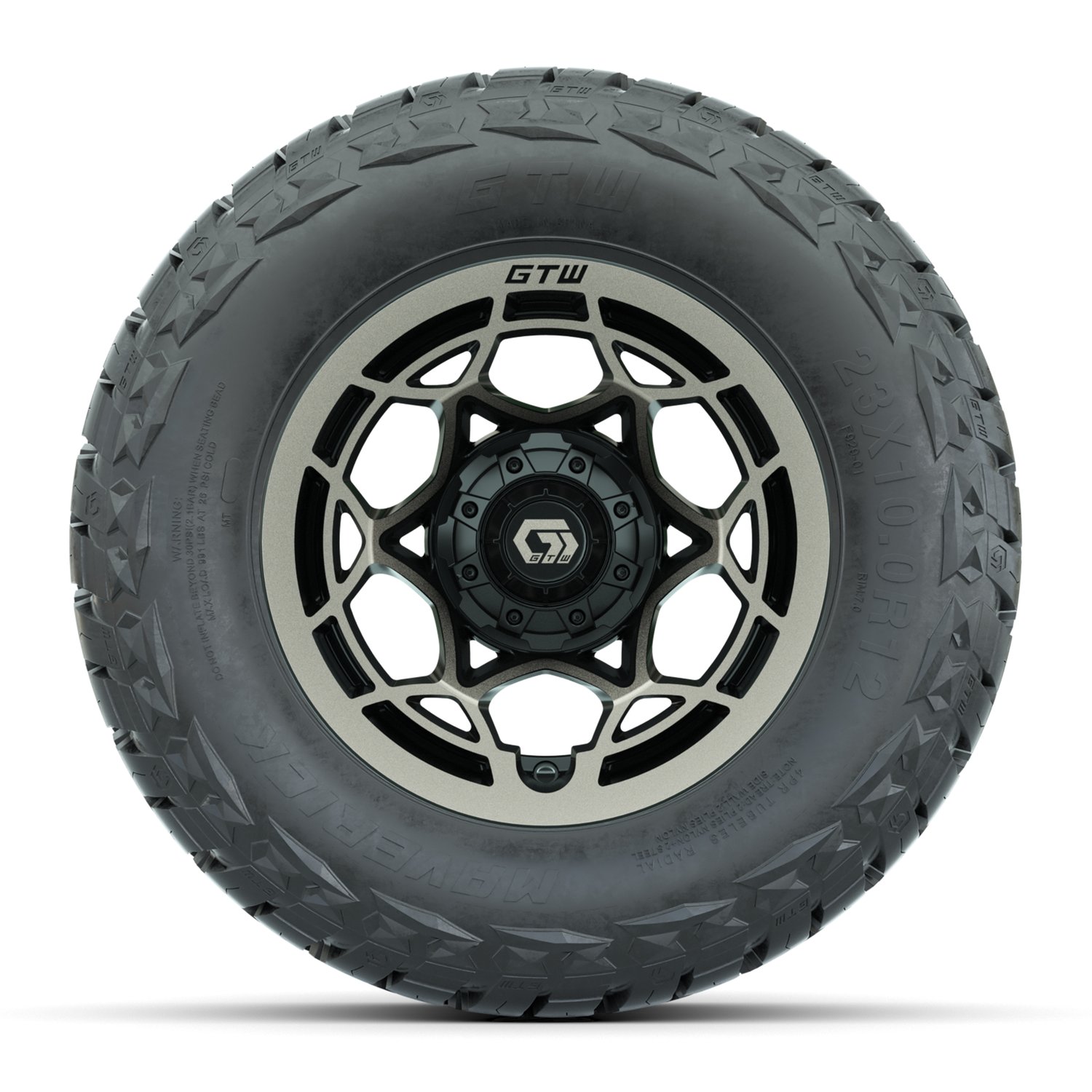 A19-1284 Nexus / Gloss Black & Satin Bronze Face / Maverick 23"