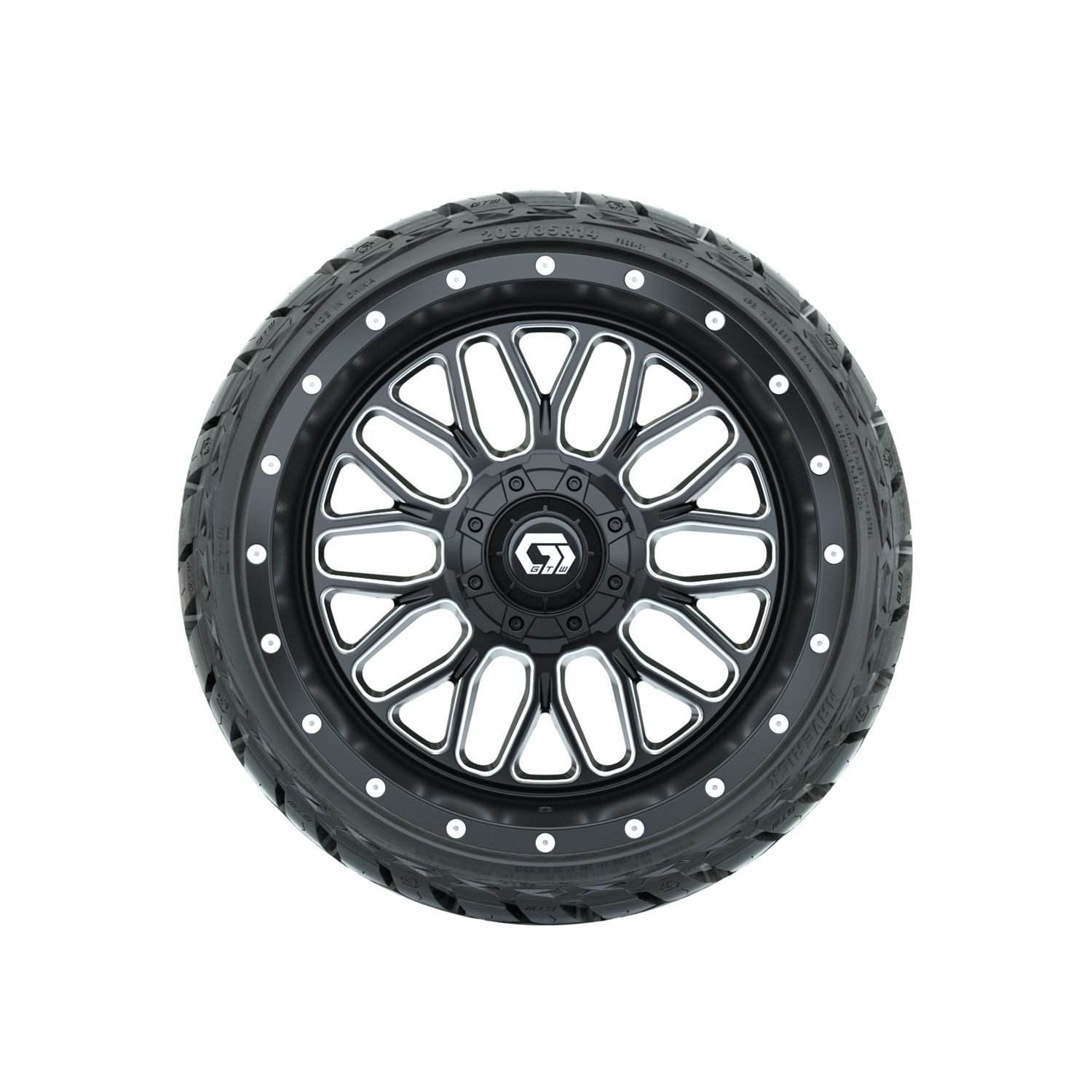 19-343 A19-1481 Helix / Machined & Black / Maverick Lo Pro