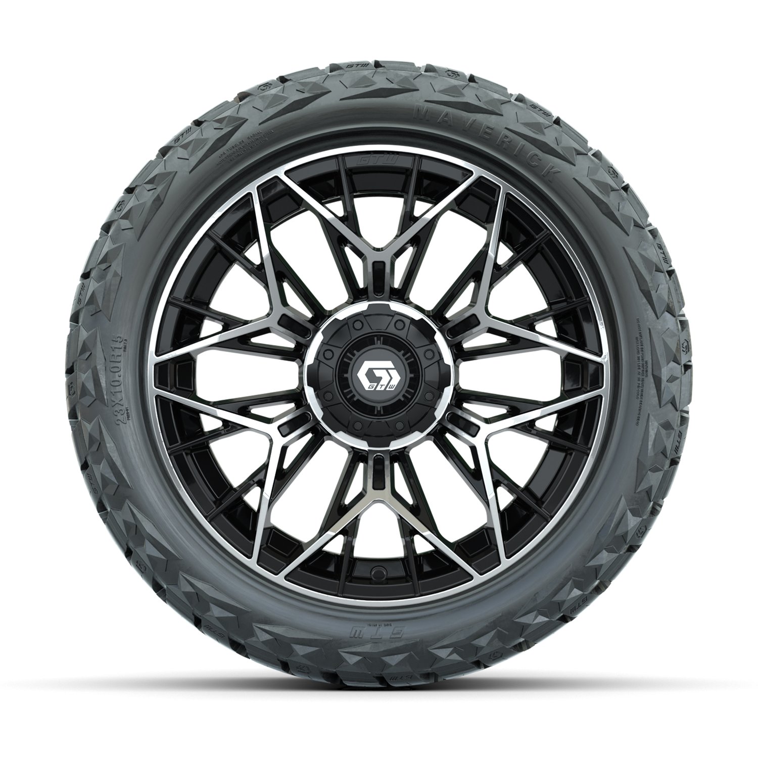 A19-1489 Stellar / Machined & Black / Maverick 23"