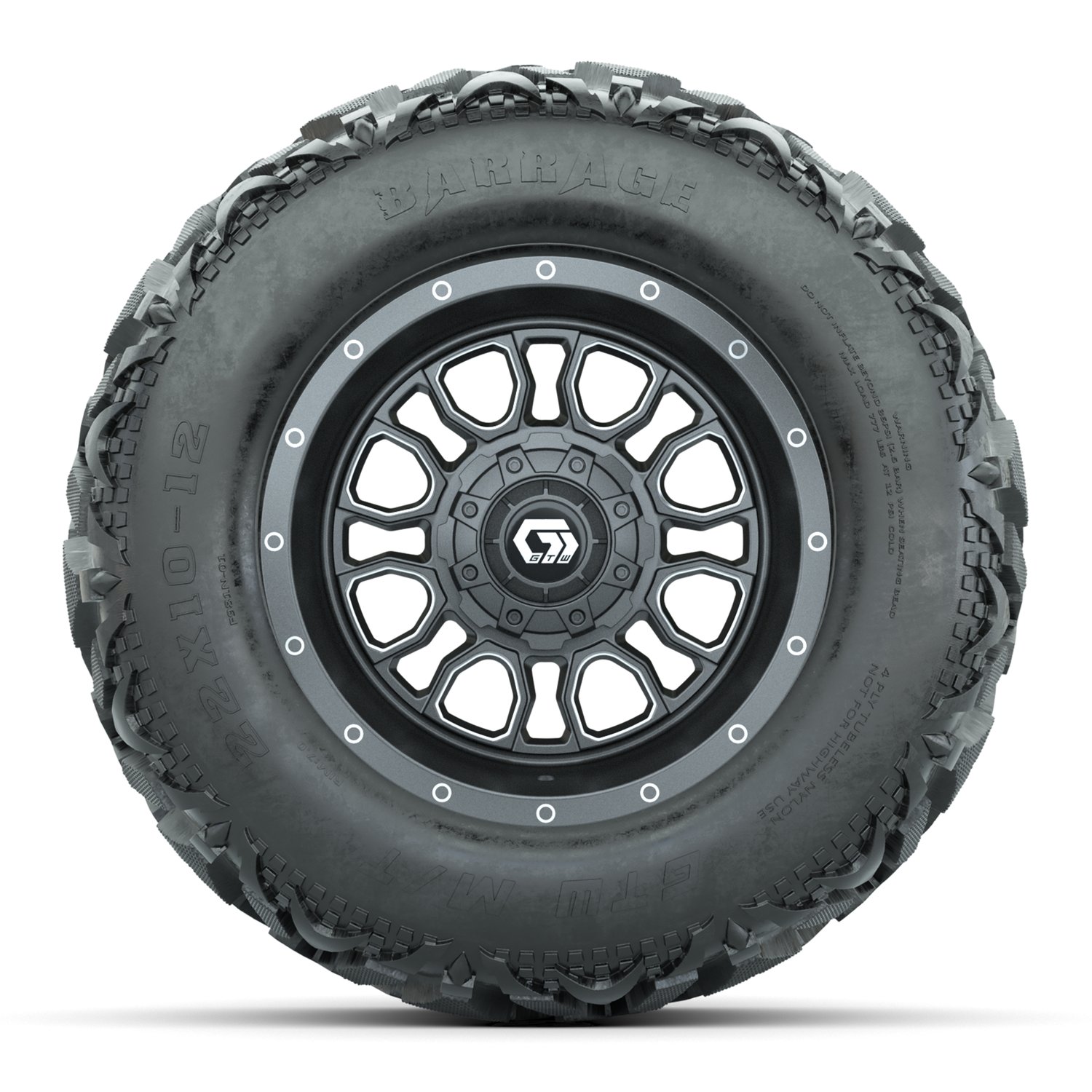 19-335 A19-1724 Volt / Gunmetal / Barrage