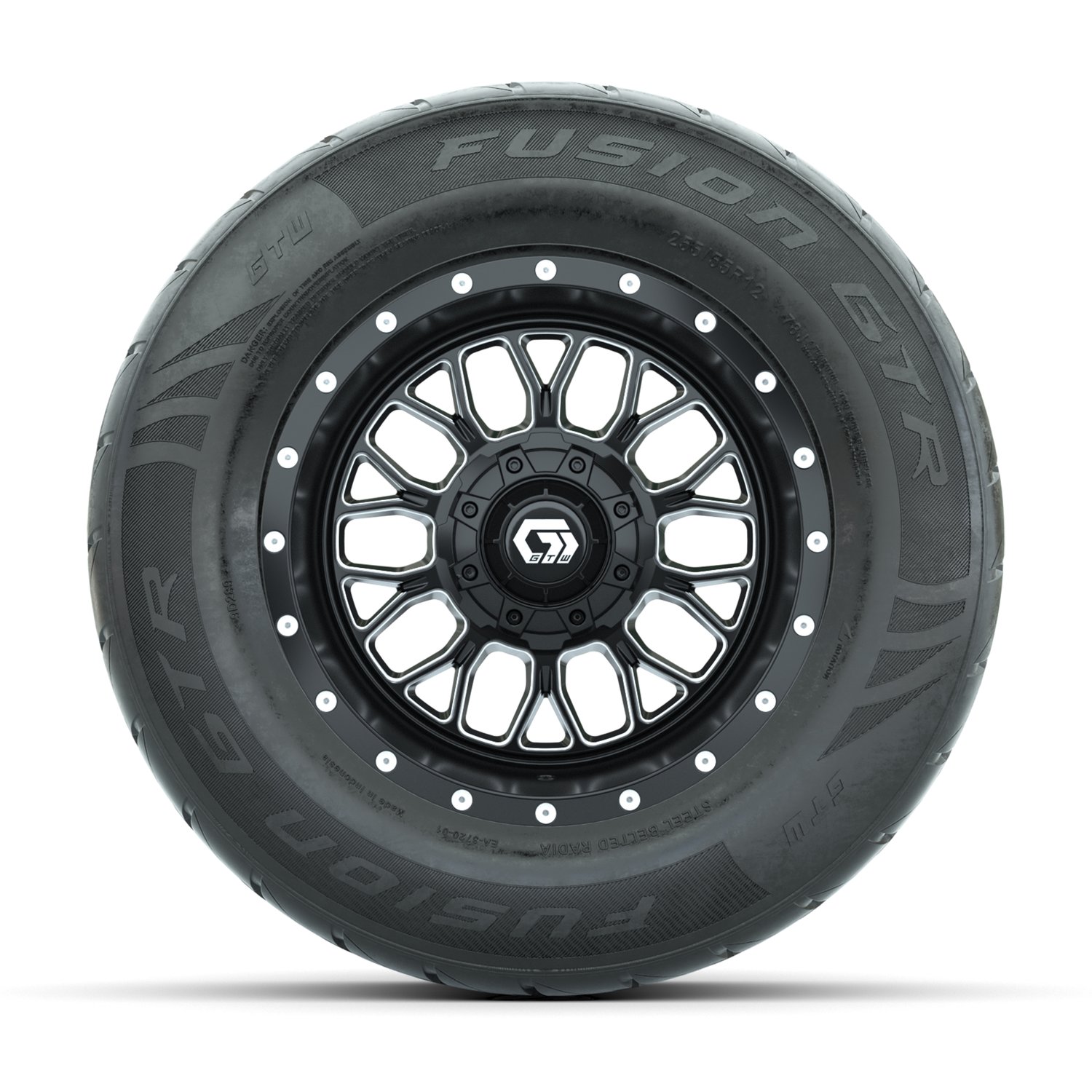 A19-1733 Helix / Machined & Black / Fusion GTR