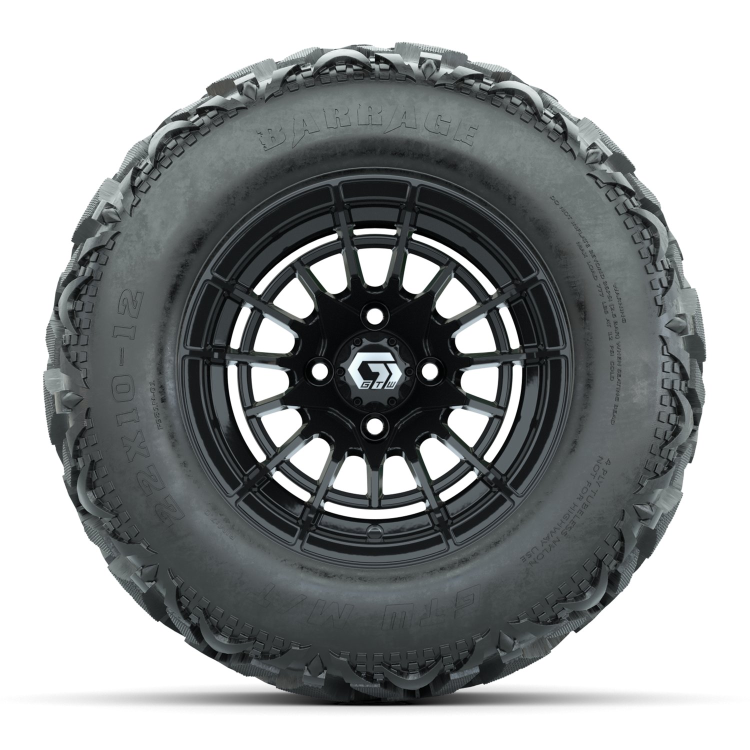 19-389 A19-1836 Boost / Gloss Black / Barrage