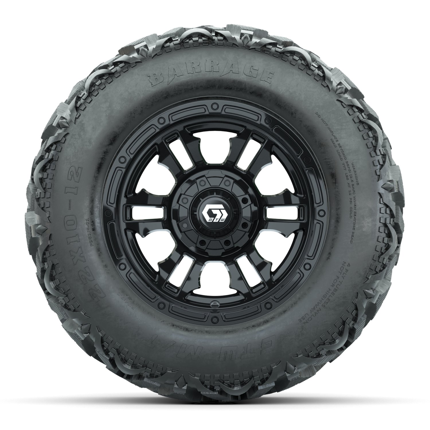 19-399 A19-1884 Shogun / Gloss Black / Barrage