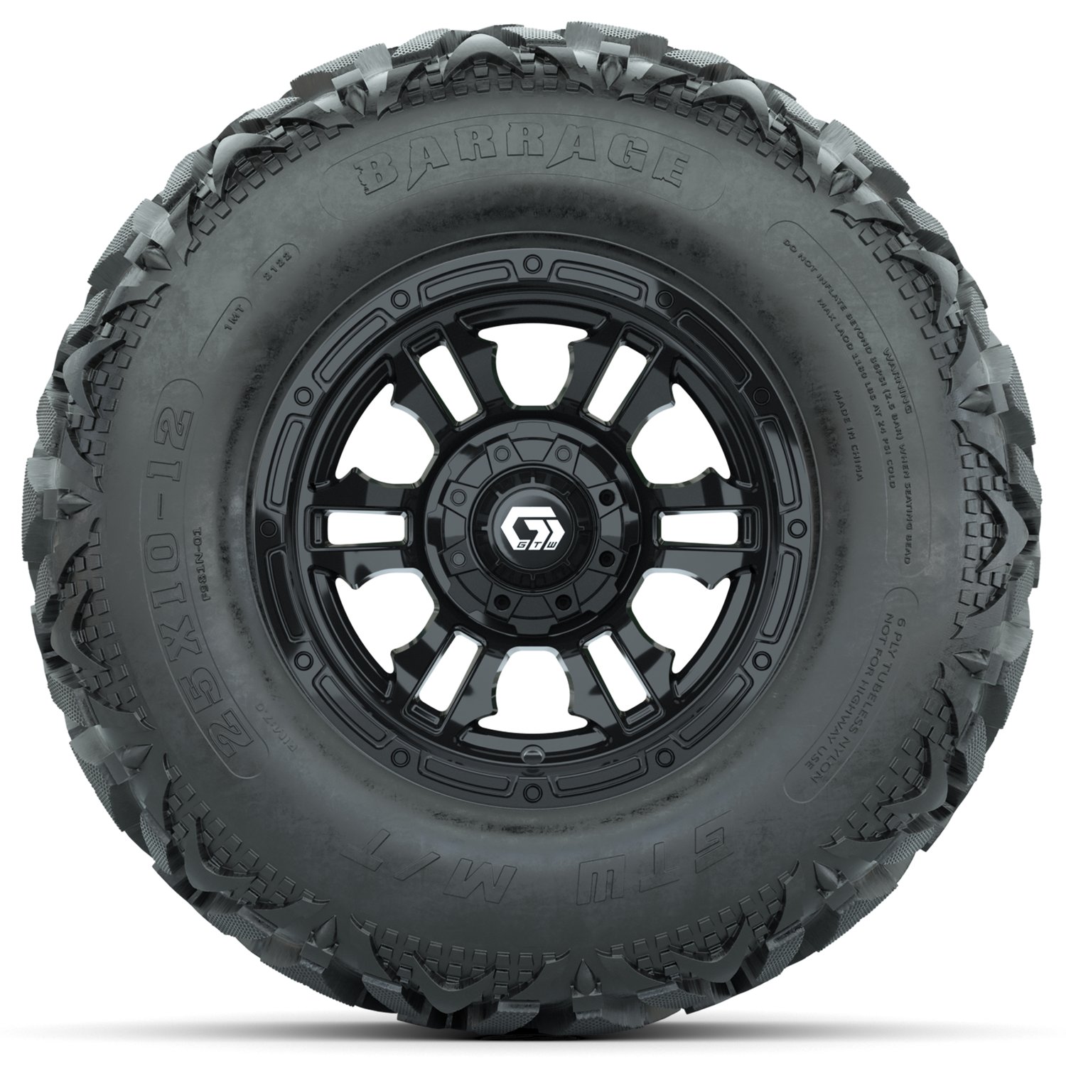 A19-1885 Shogun / Gloss Black / Barrage