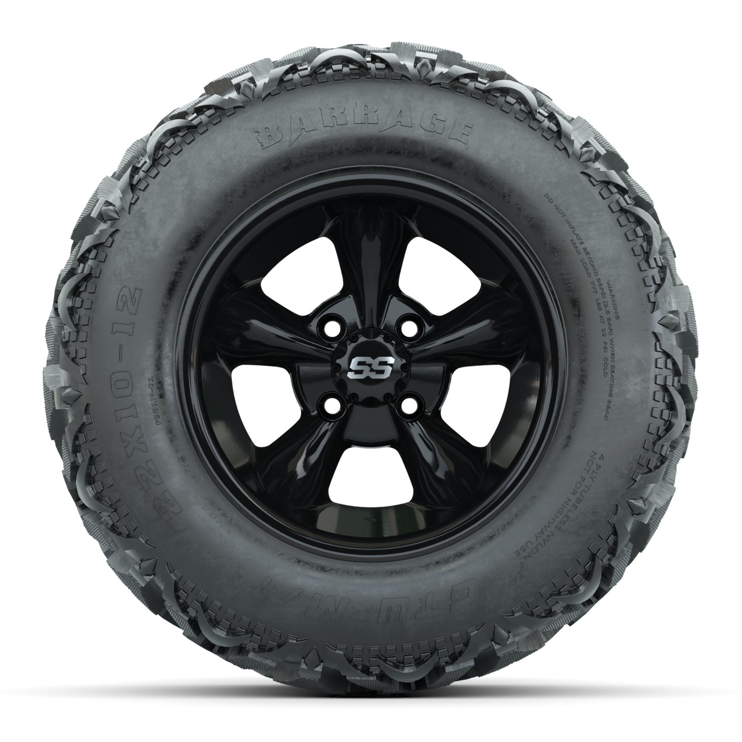 19-239 A19-2004 Godfather / Gloss Black / Barrage