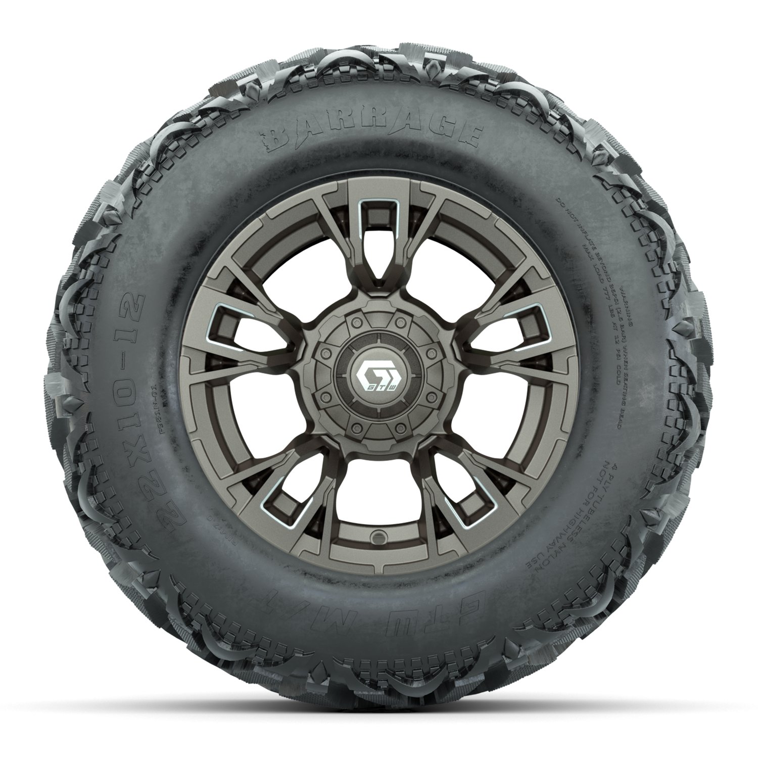 19-422 A19-2150 Vandal / Satin Bronze / Barrage