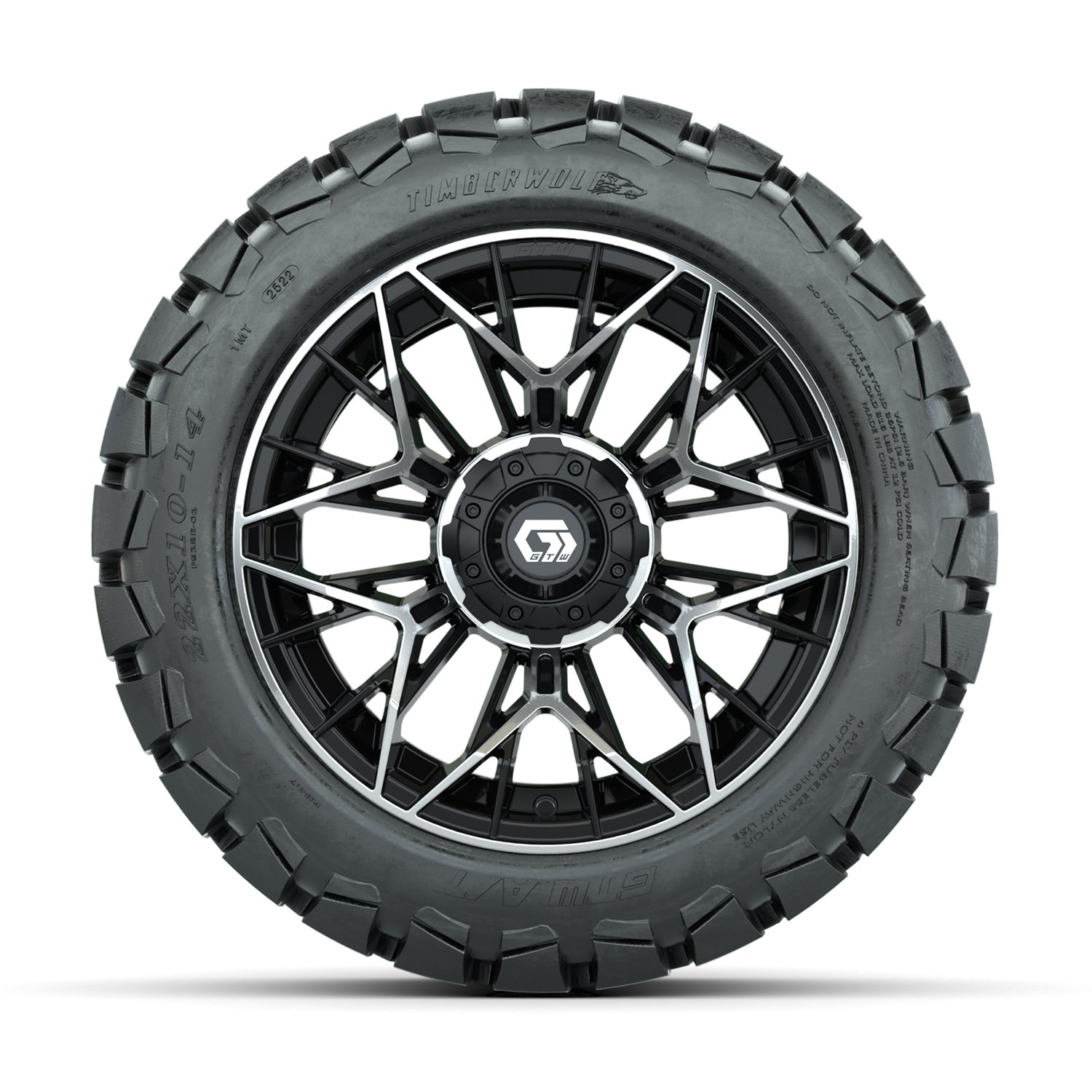 A19-2226 Stellar / Machined & Black / Timberwolf