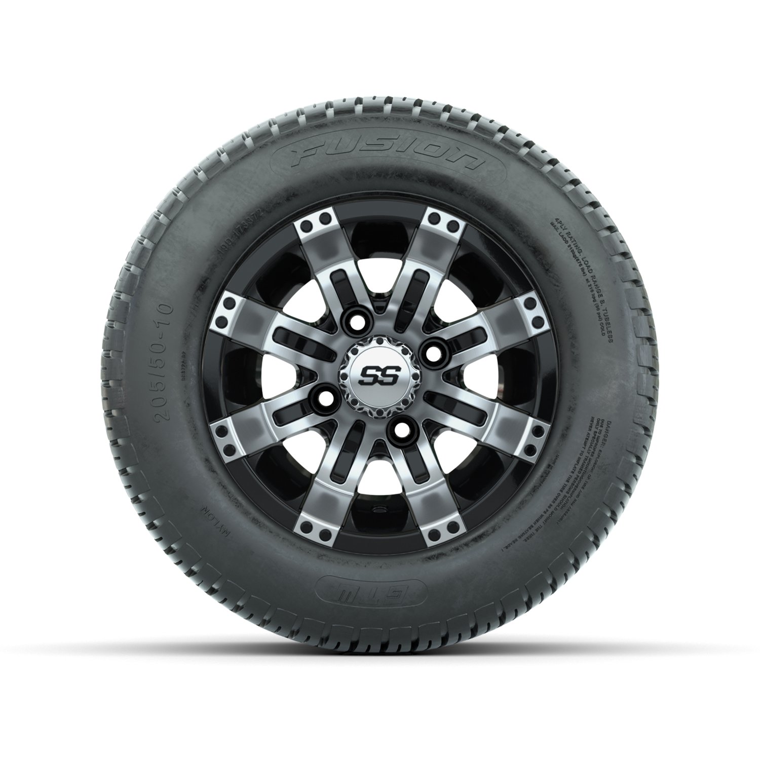 A19-224 Tempest / Machined & Black / Fusion