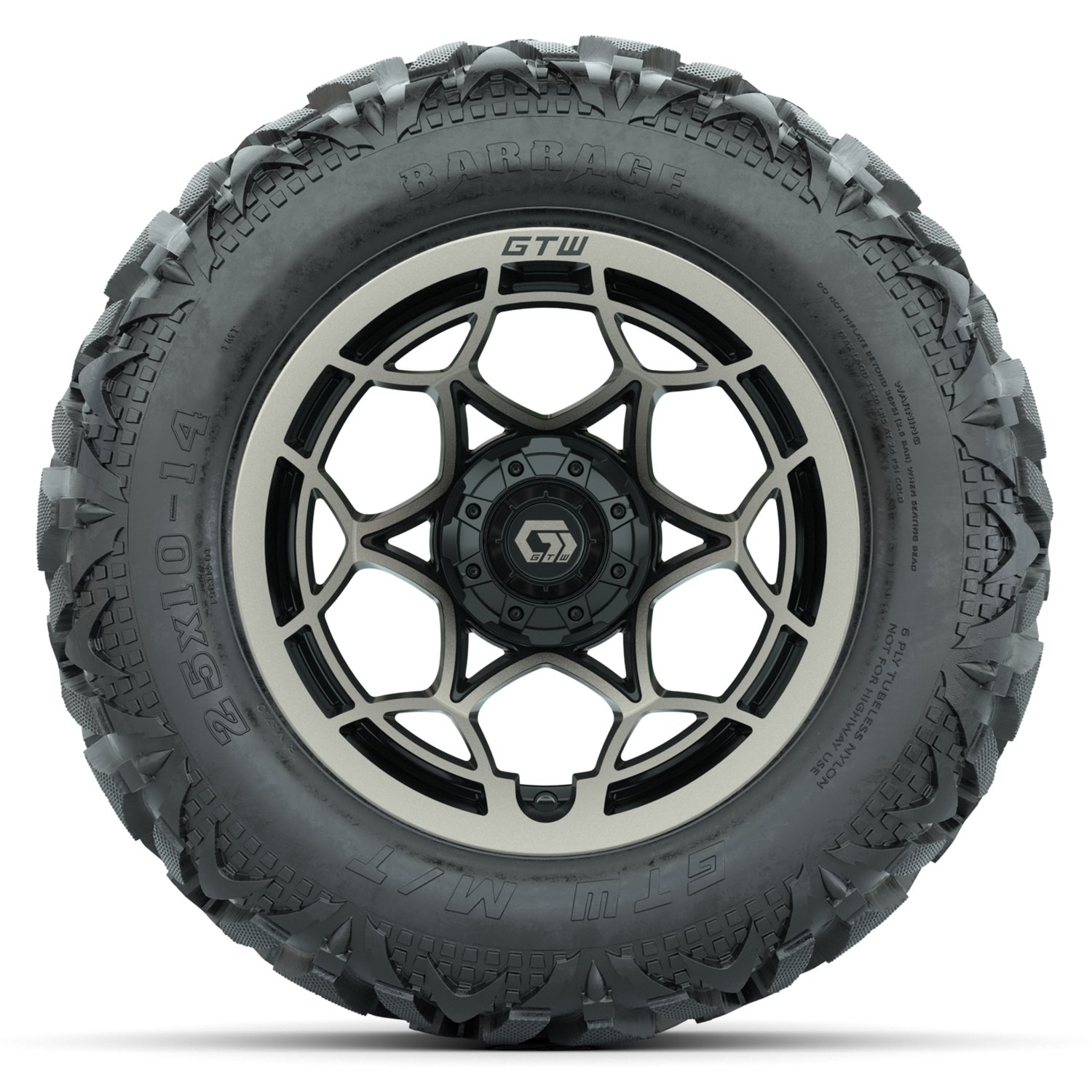 A19-2339 Nexus / Satin Bronze & Gloss Black / Barrage