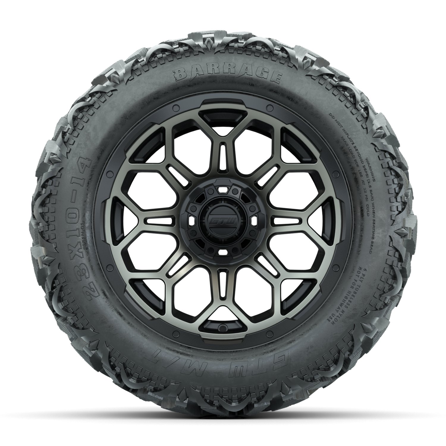 19-224 A19-2417 Bravo / Matte Bronze & Black / Barrage
