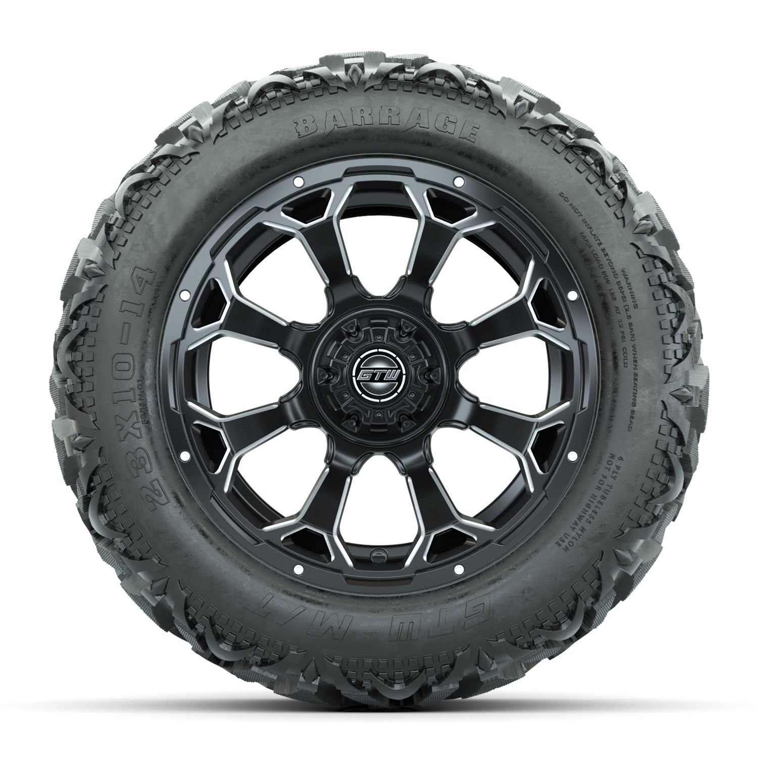 19-226 A19-2427 Raven / Matte Black / Barrage