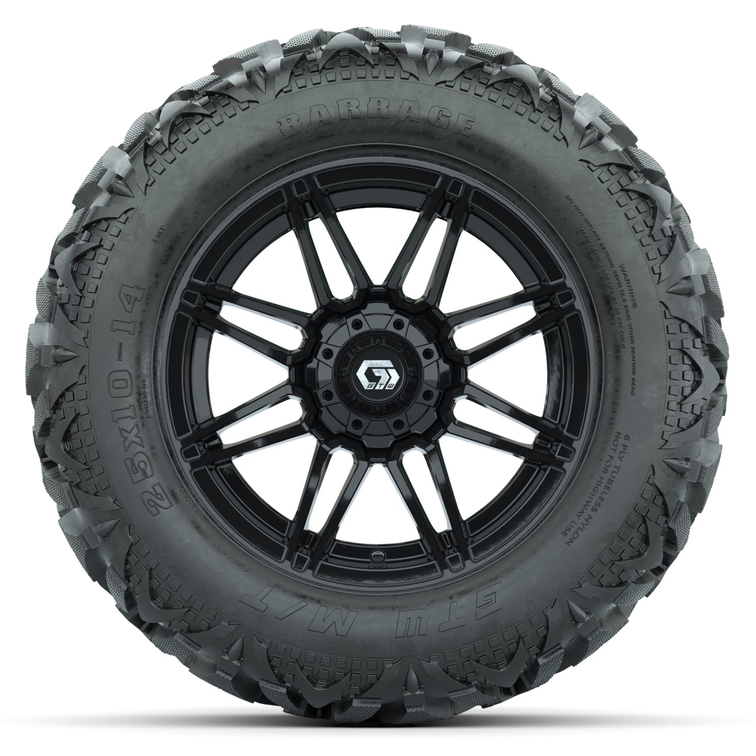 A19-2548 Stealth / Gloss Black / Barrage