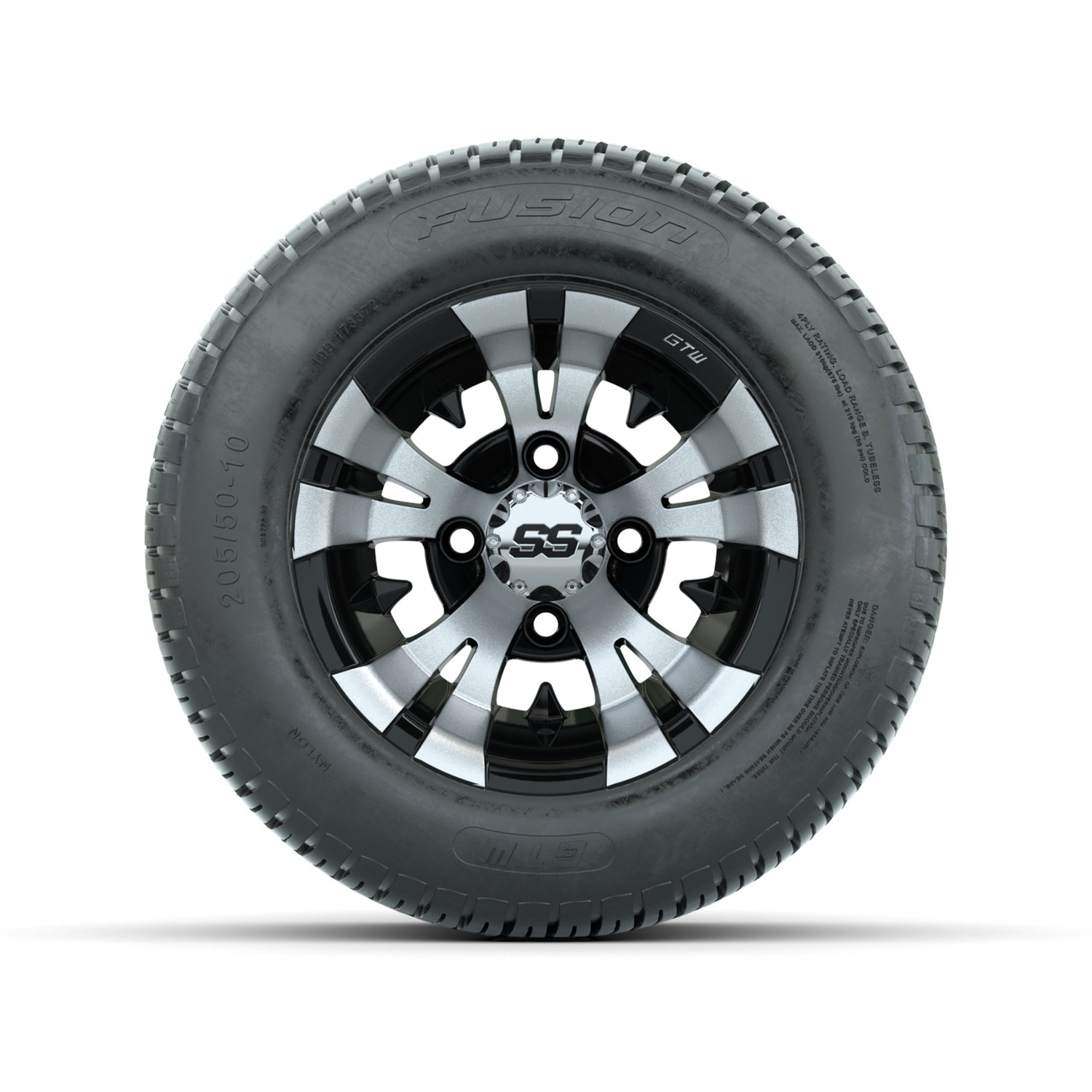 A19-339 Vampire / Machined & Black / Fusion