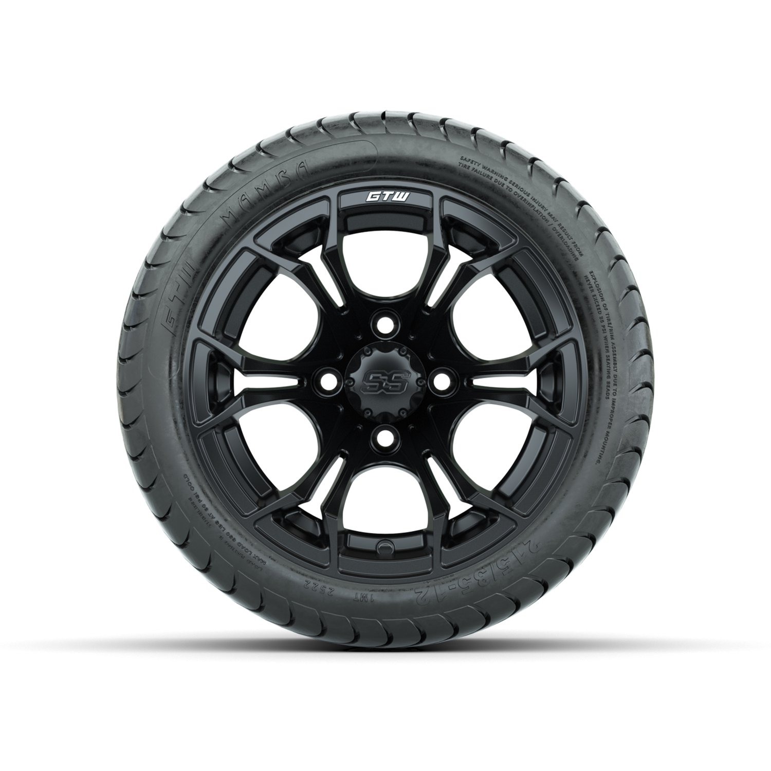 A19-389 Spyder / Matte Black / Mamba