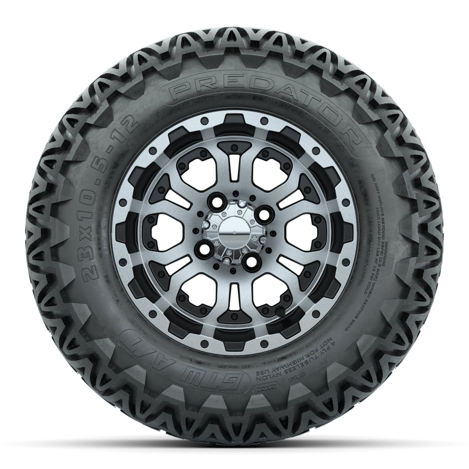 20-060 A19-513 Omega / Machined & Black / Predator