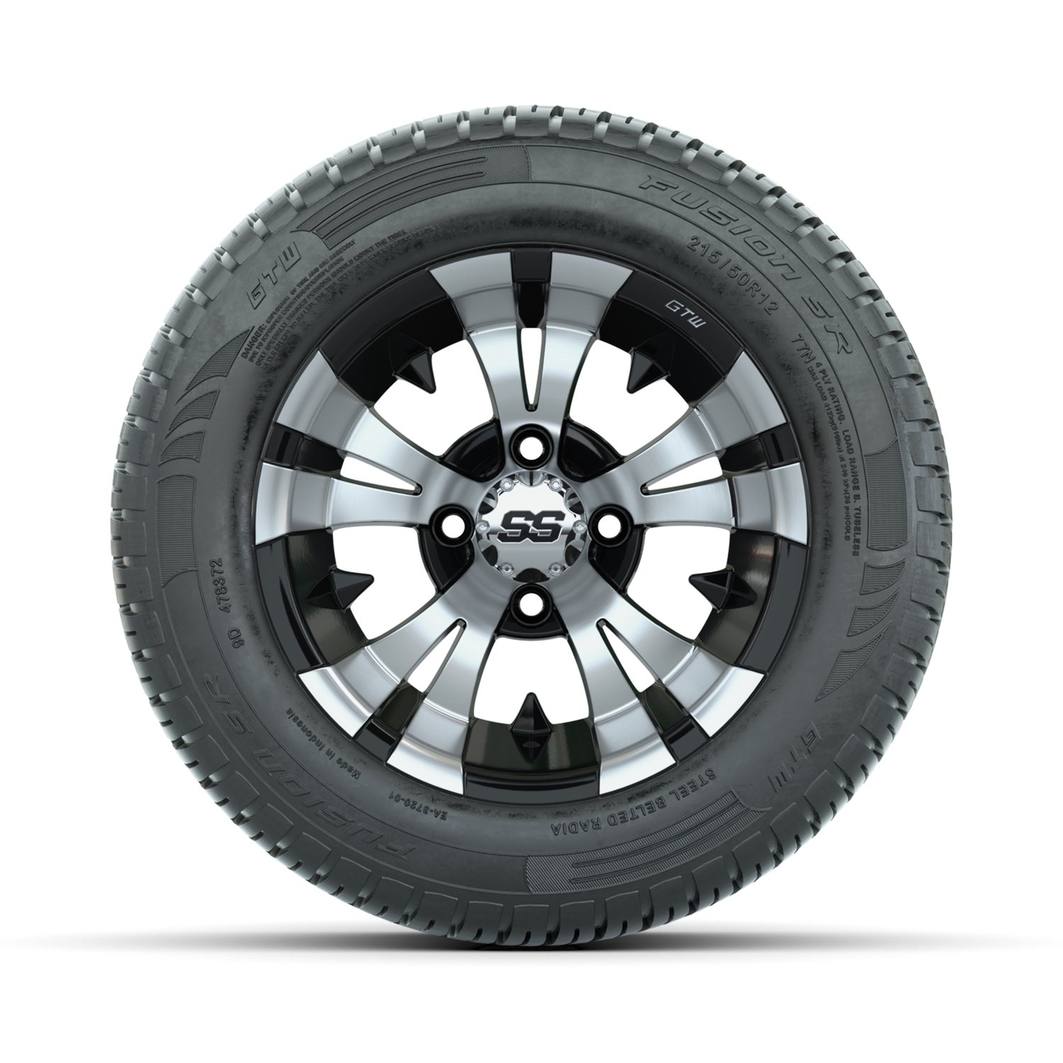 A19-599 Vampire / Machined & Black / Fusion SR