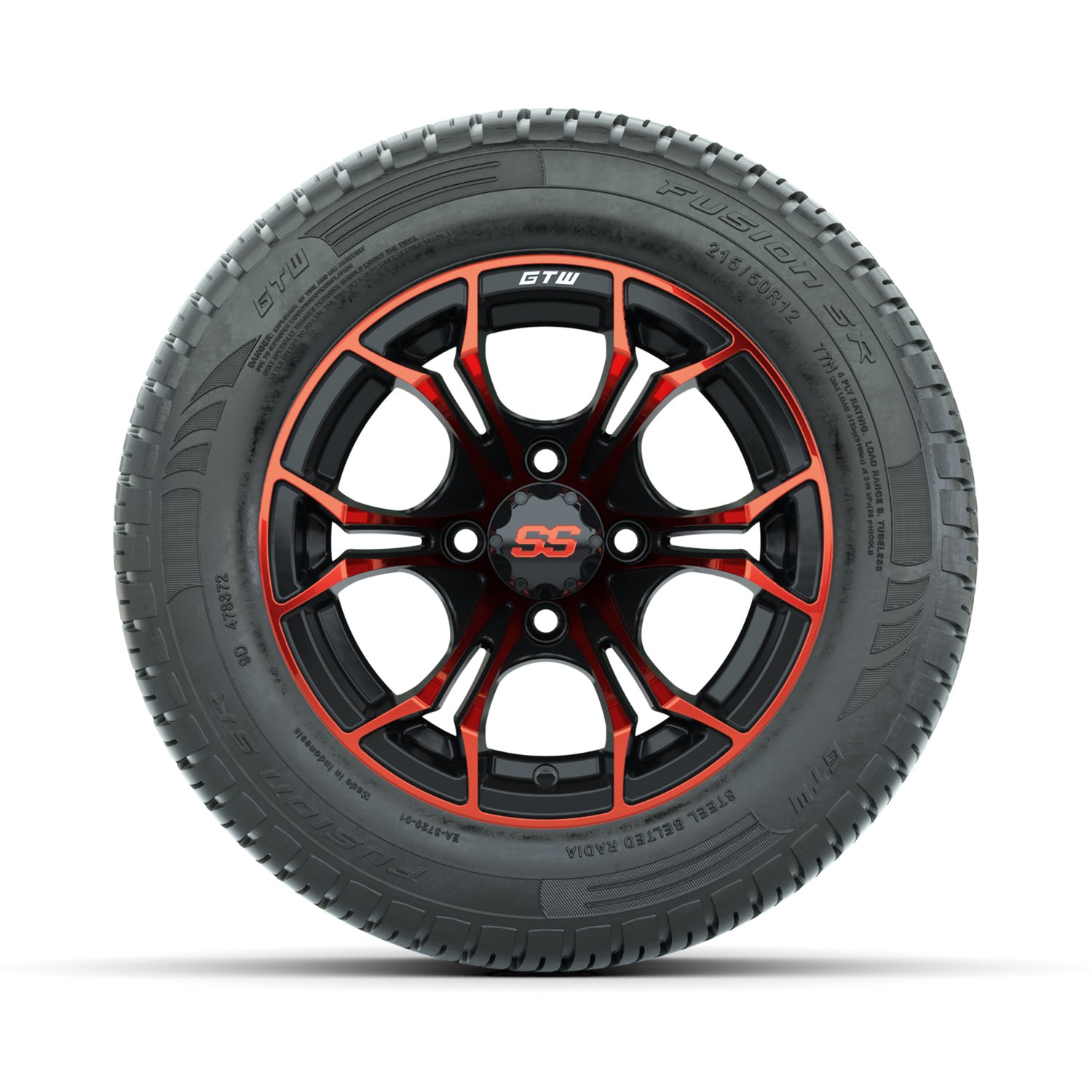 A19-616 Spyder / Black & Red / Fusion SR