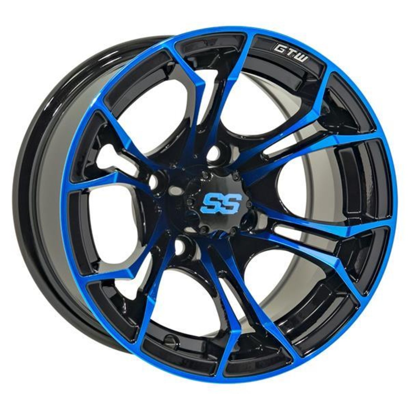 19-223 GTW Spyder 14" Wheel - Blue/Black