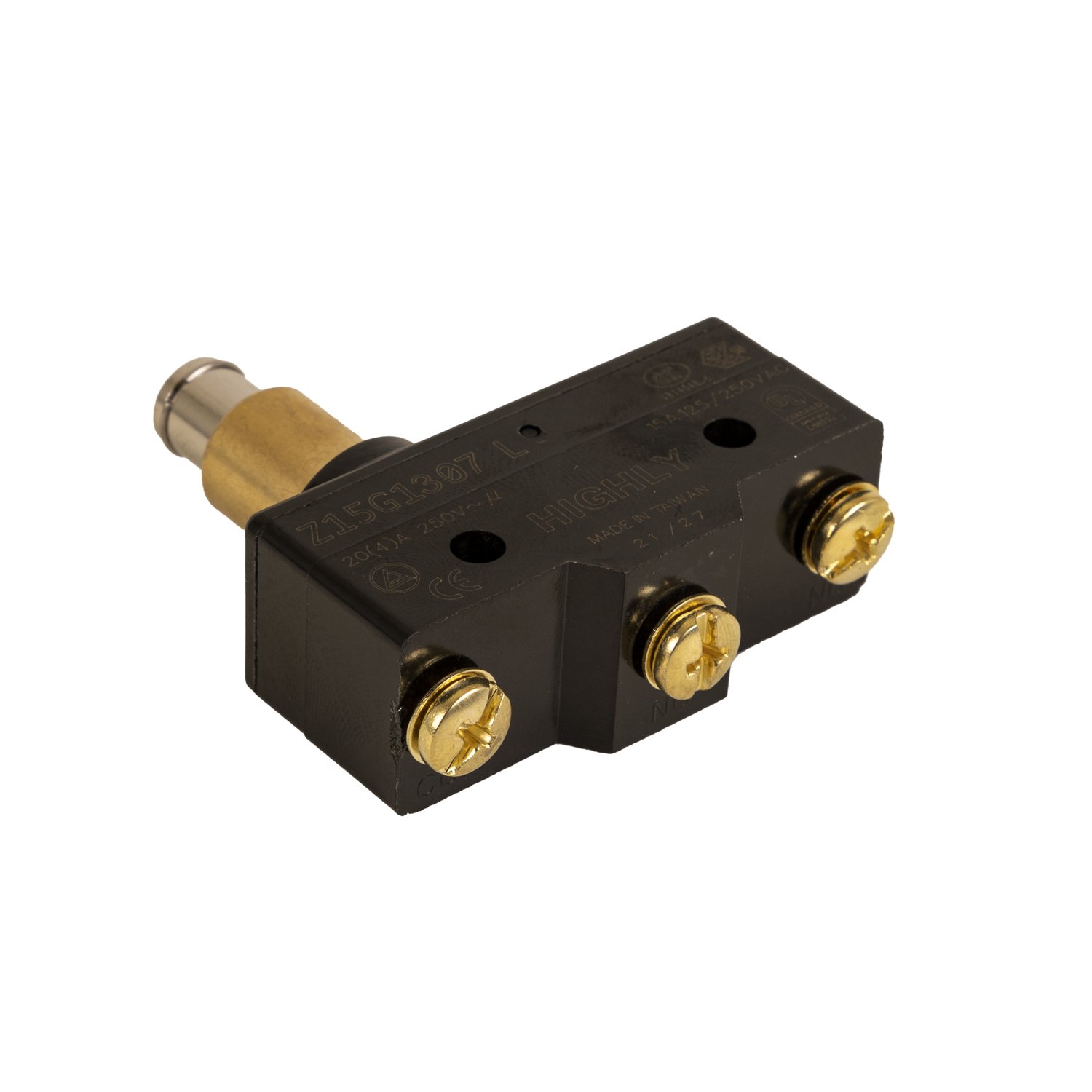 730 3-Terminal Plunger-Style Micro-Switch (Years Select Club Car : E-Z-GO Models