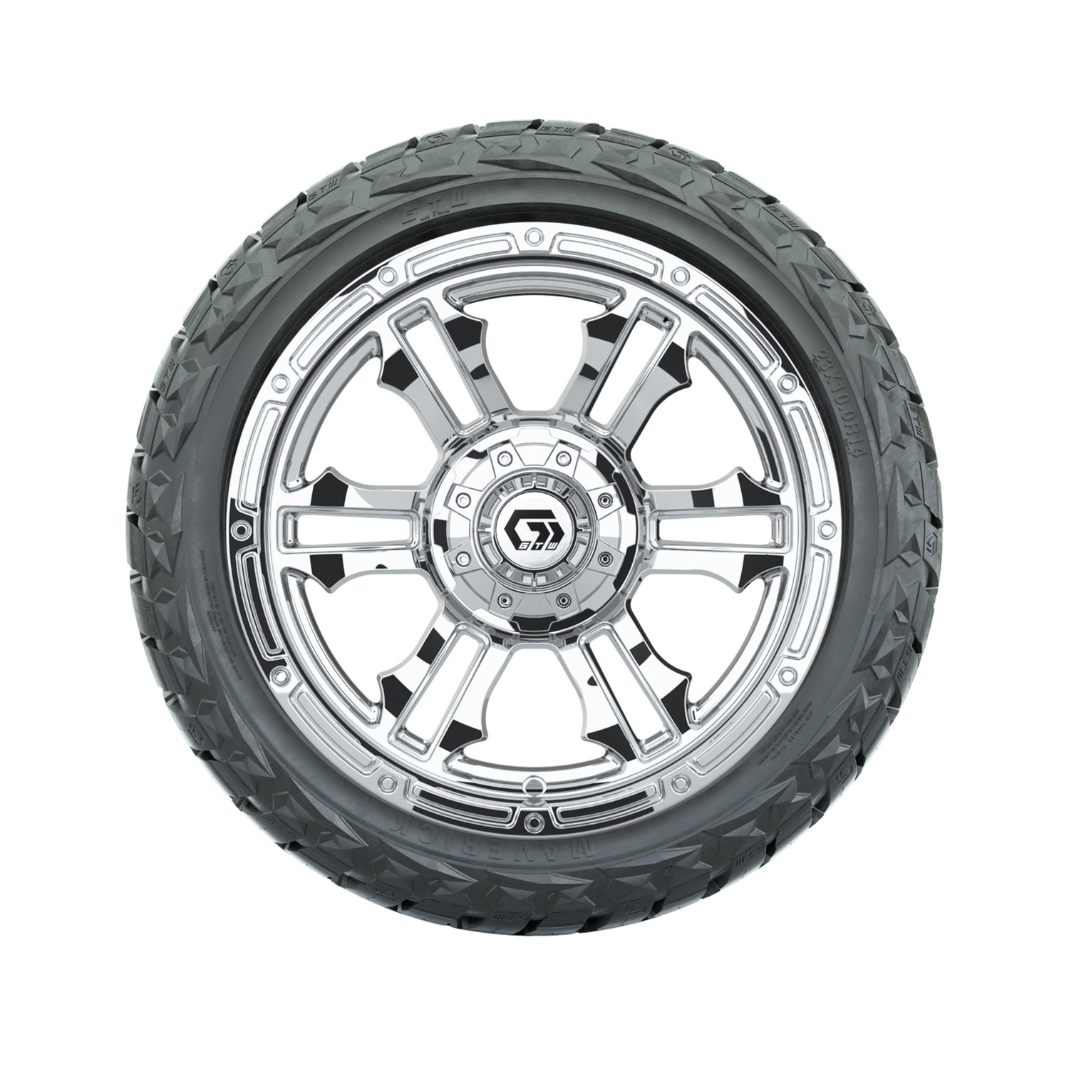A19-1318 Shogun / Chrome / Maverick 23"