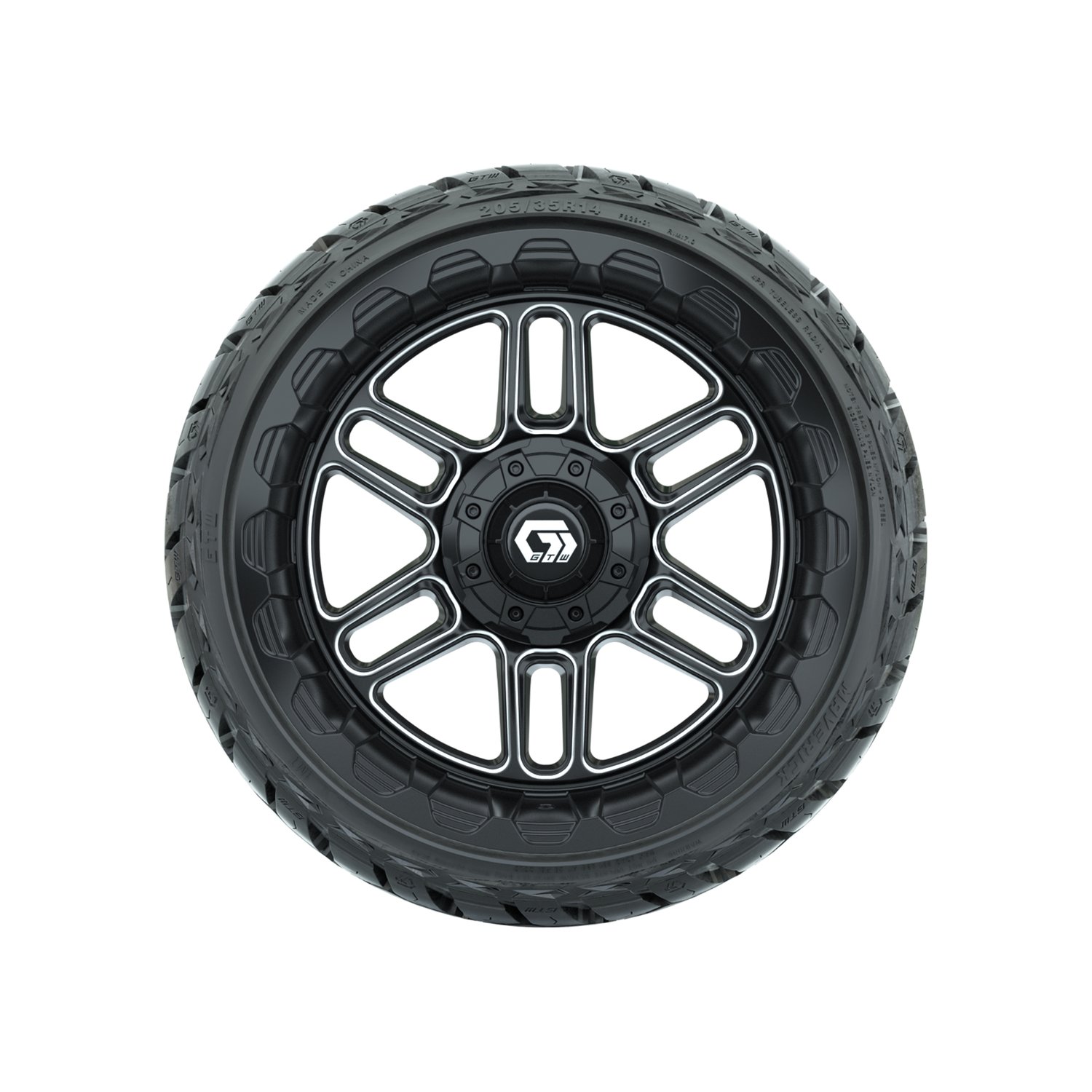 A19-1383 Titan / Machined & Black / Maverick Lo-Pro