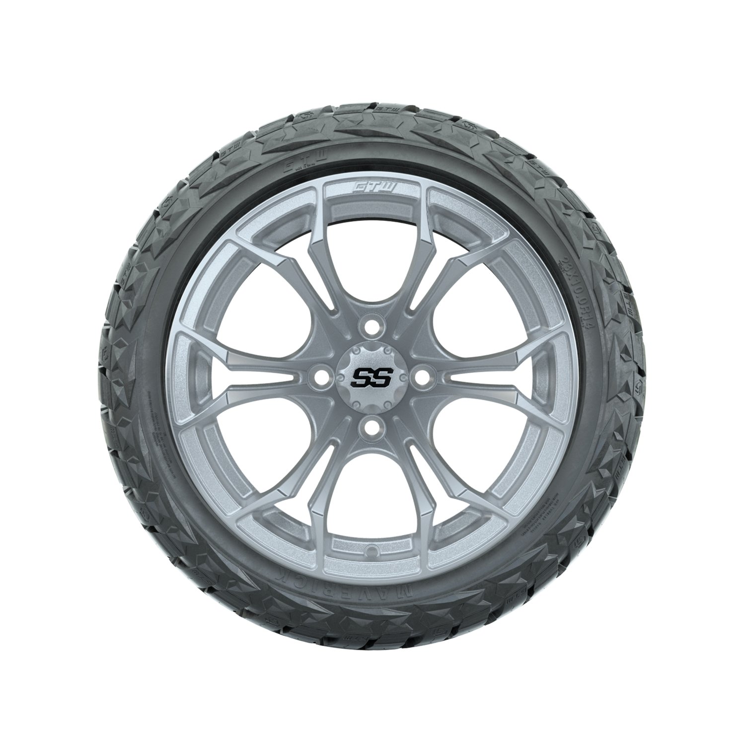 19-352 A19-1461 Spyder / Silver Machined / Maverick