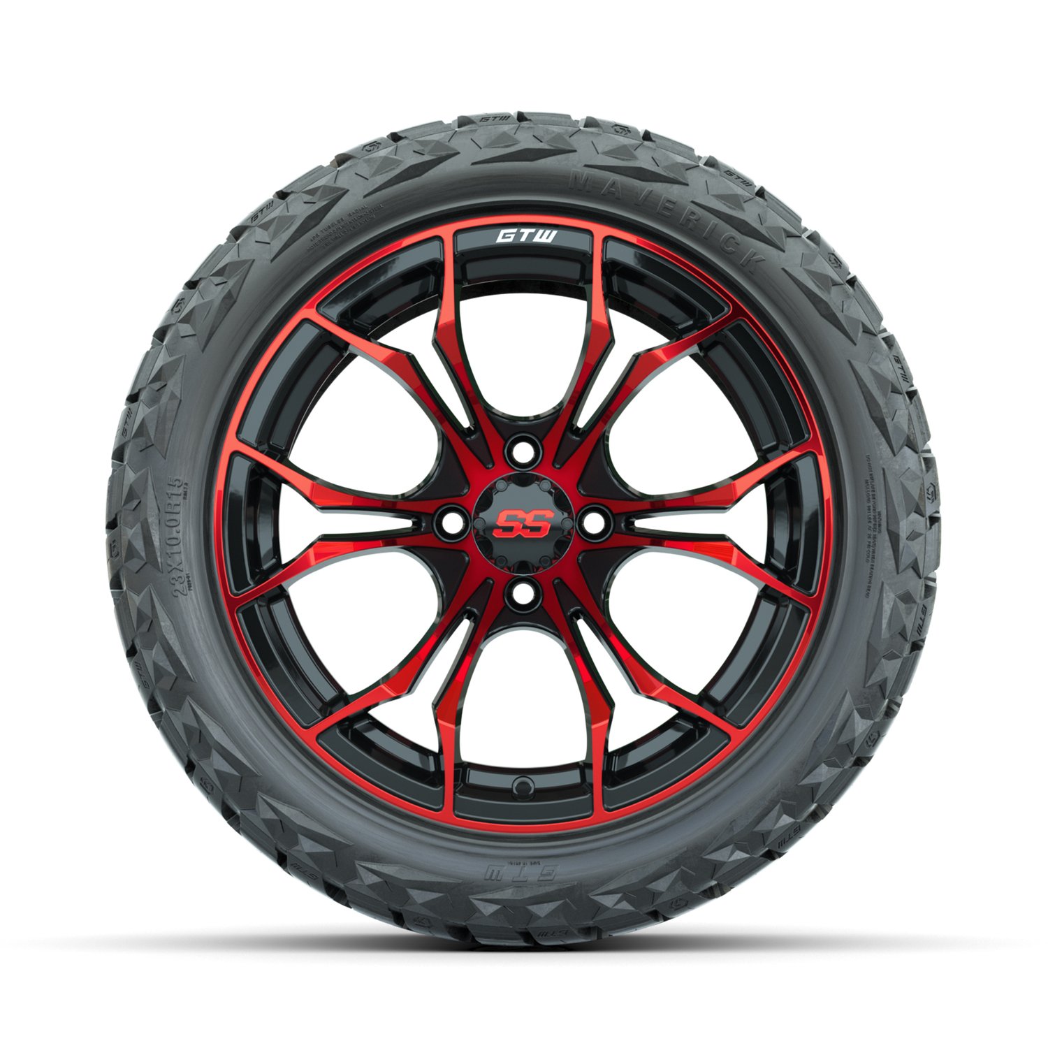 19-309 A19-1488 Spyder / Red and Black / Maverick