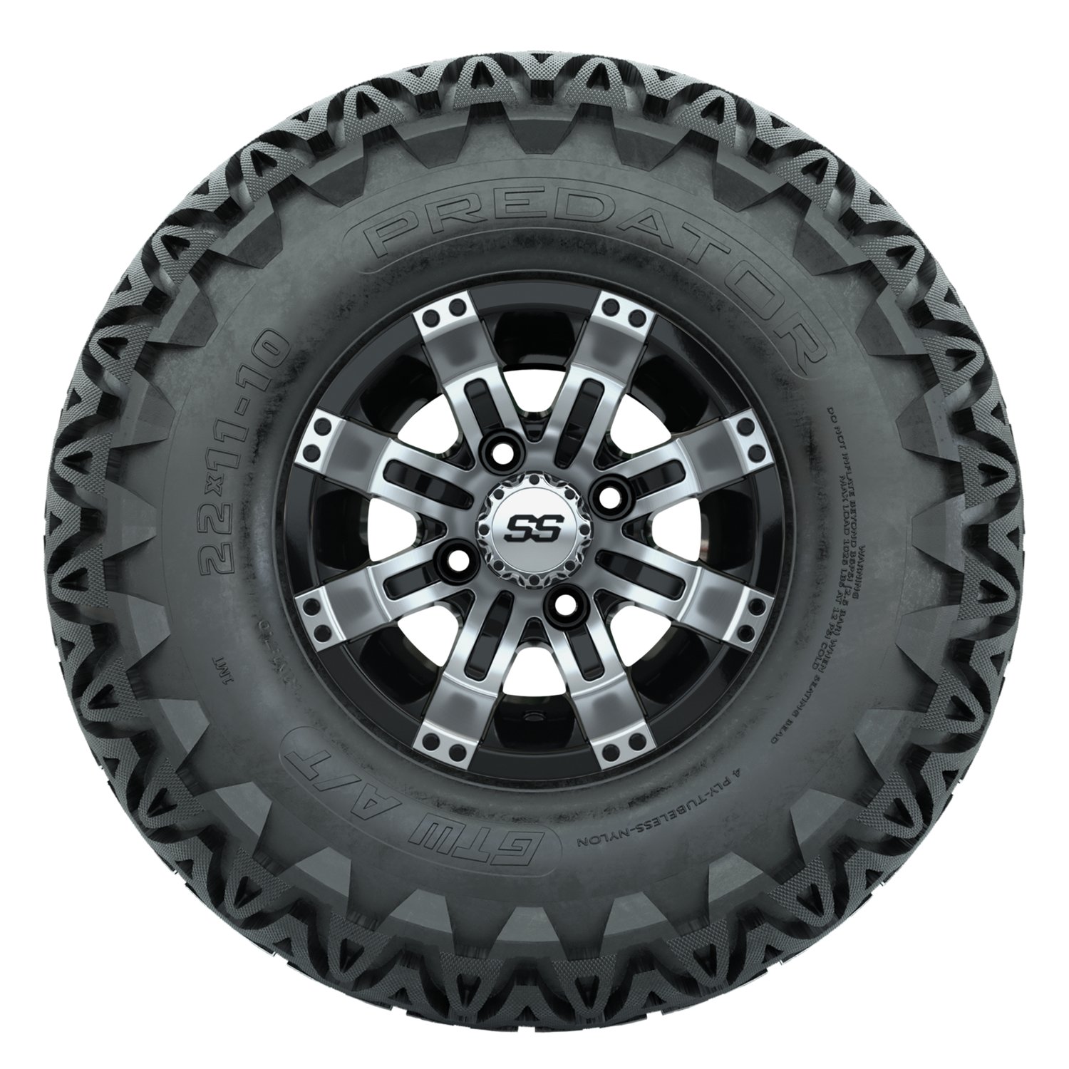 A19-1513 Tempest / Machined & Black / Predator