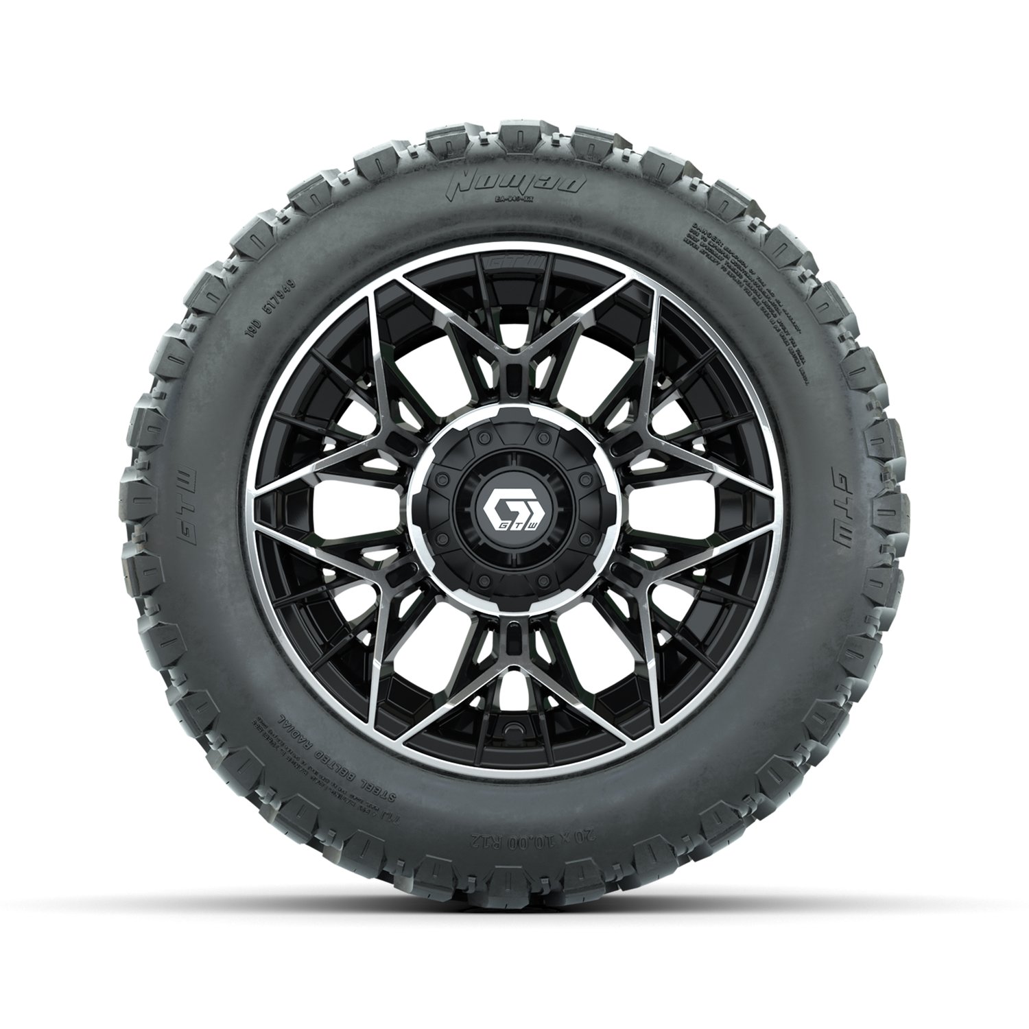 A19-1666 Stellar / Machined & Black / Nomad