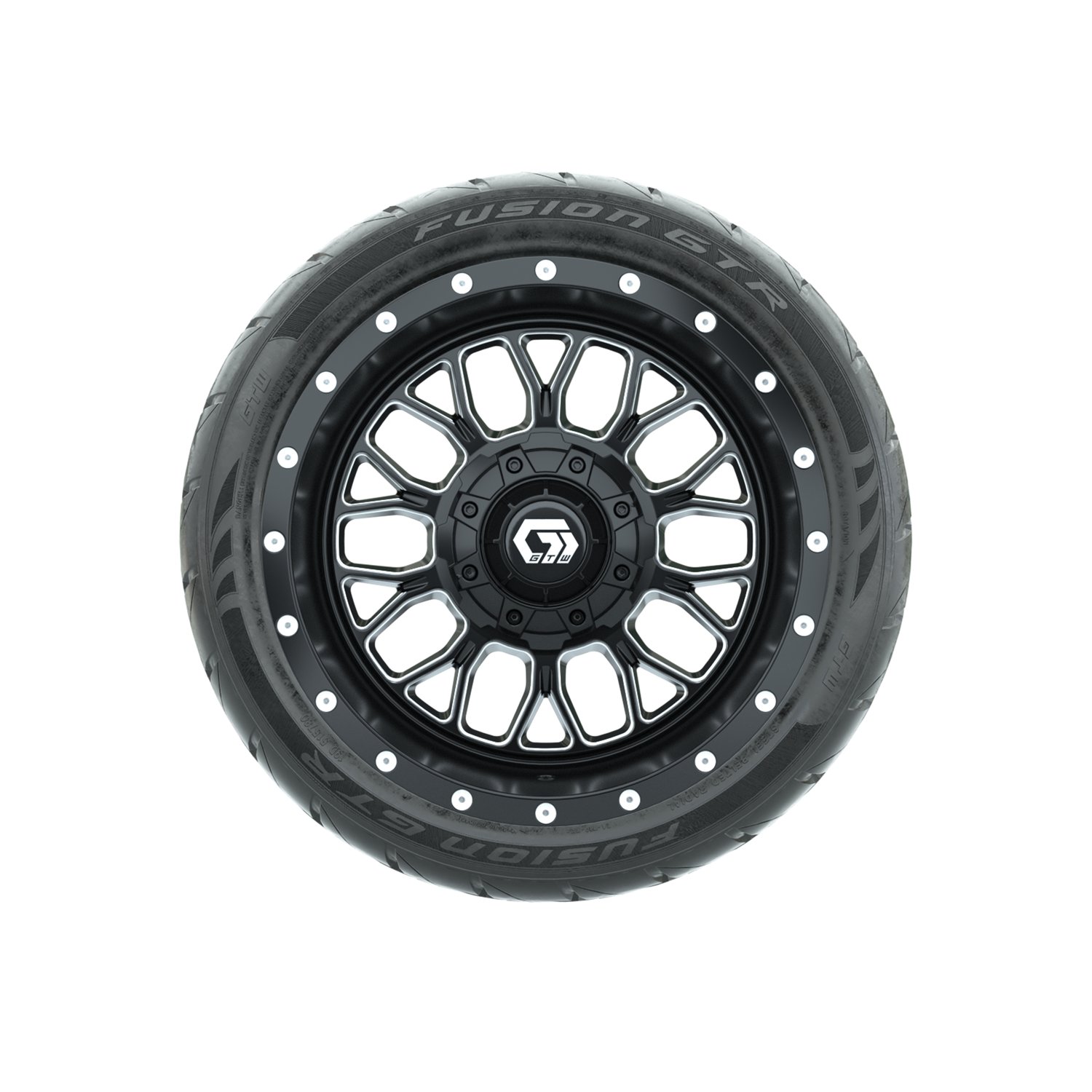 A19-1732 Helix / Machined & Black / Fusion GTR