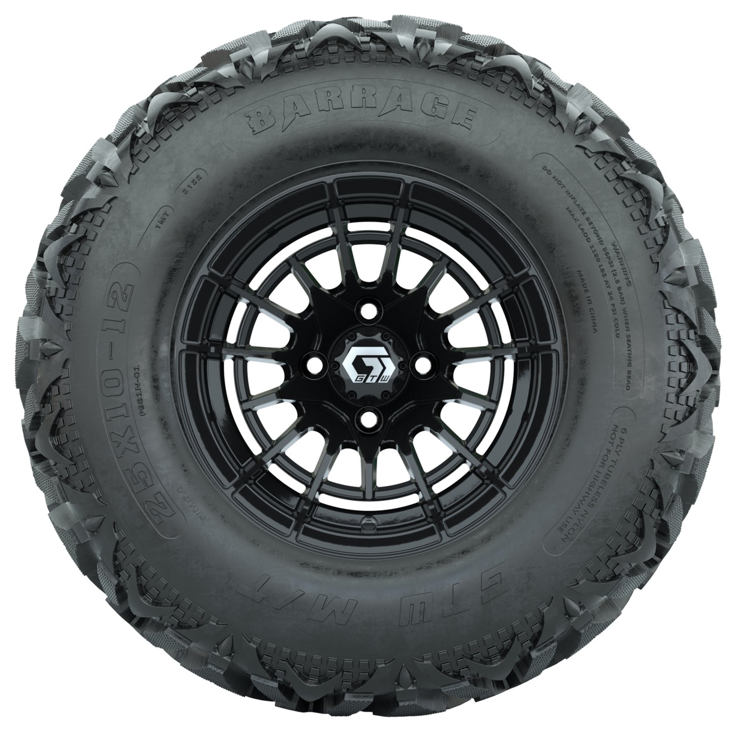 A19-1837 Boost / Gloss Black / Barrage