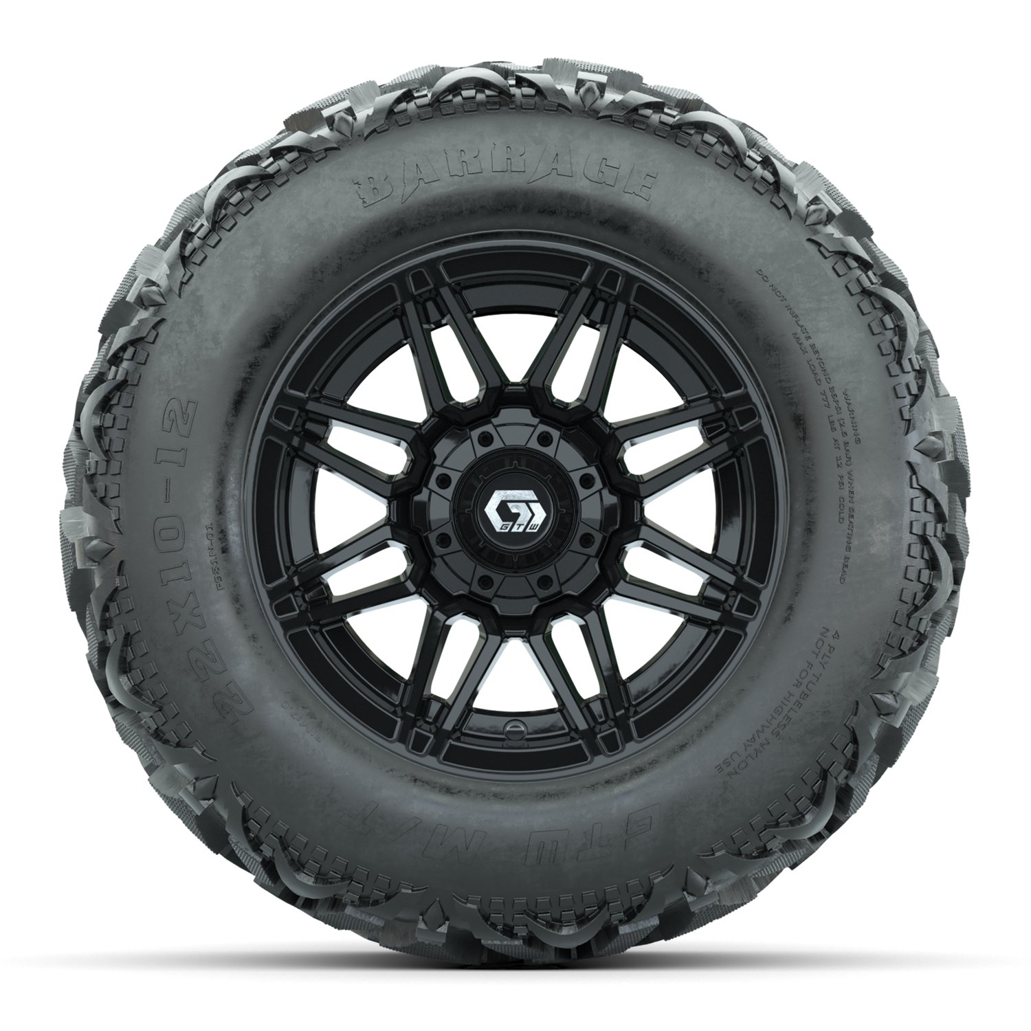19-410 A19-1948 Stealth / Gloss Black / Barrage