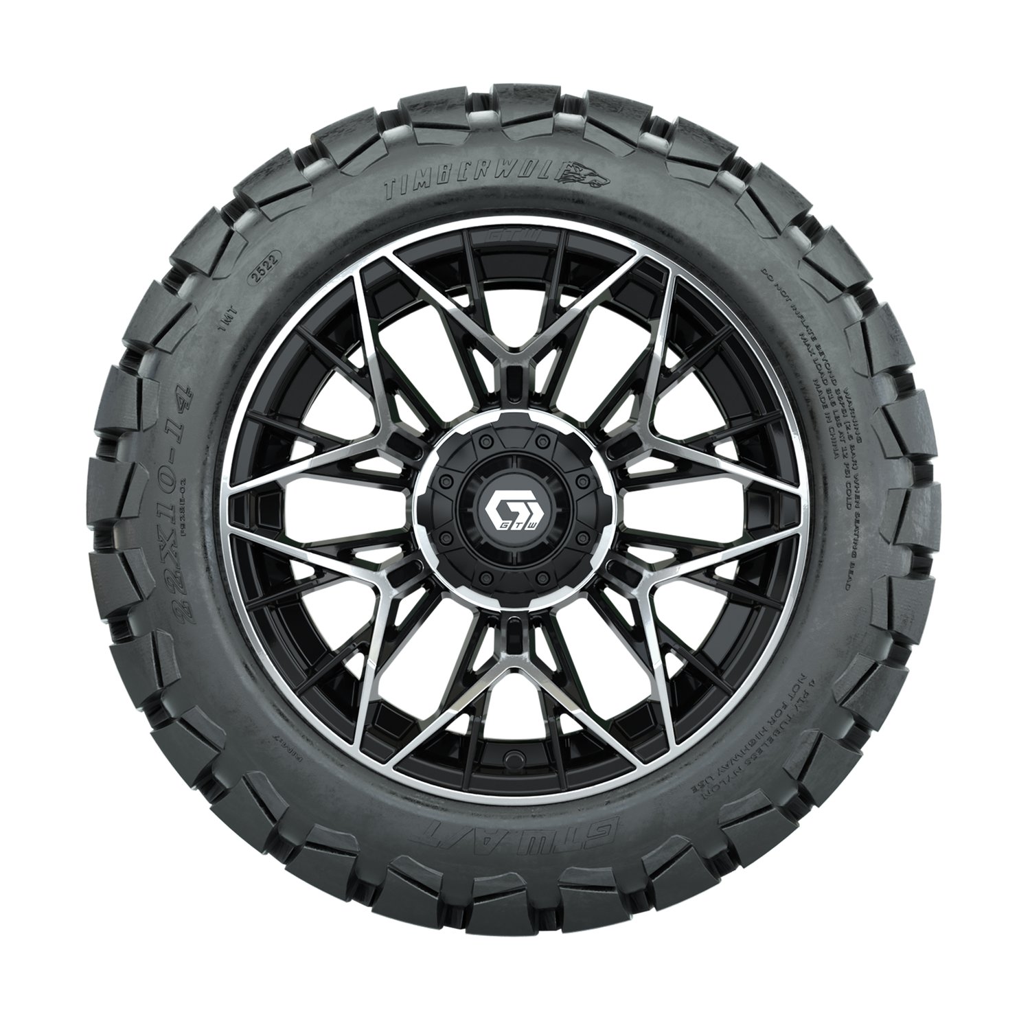 A19-2226 Stellar / Machined & Black / Timberwolf